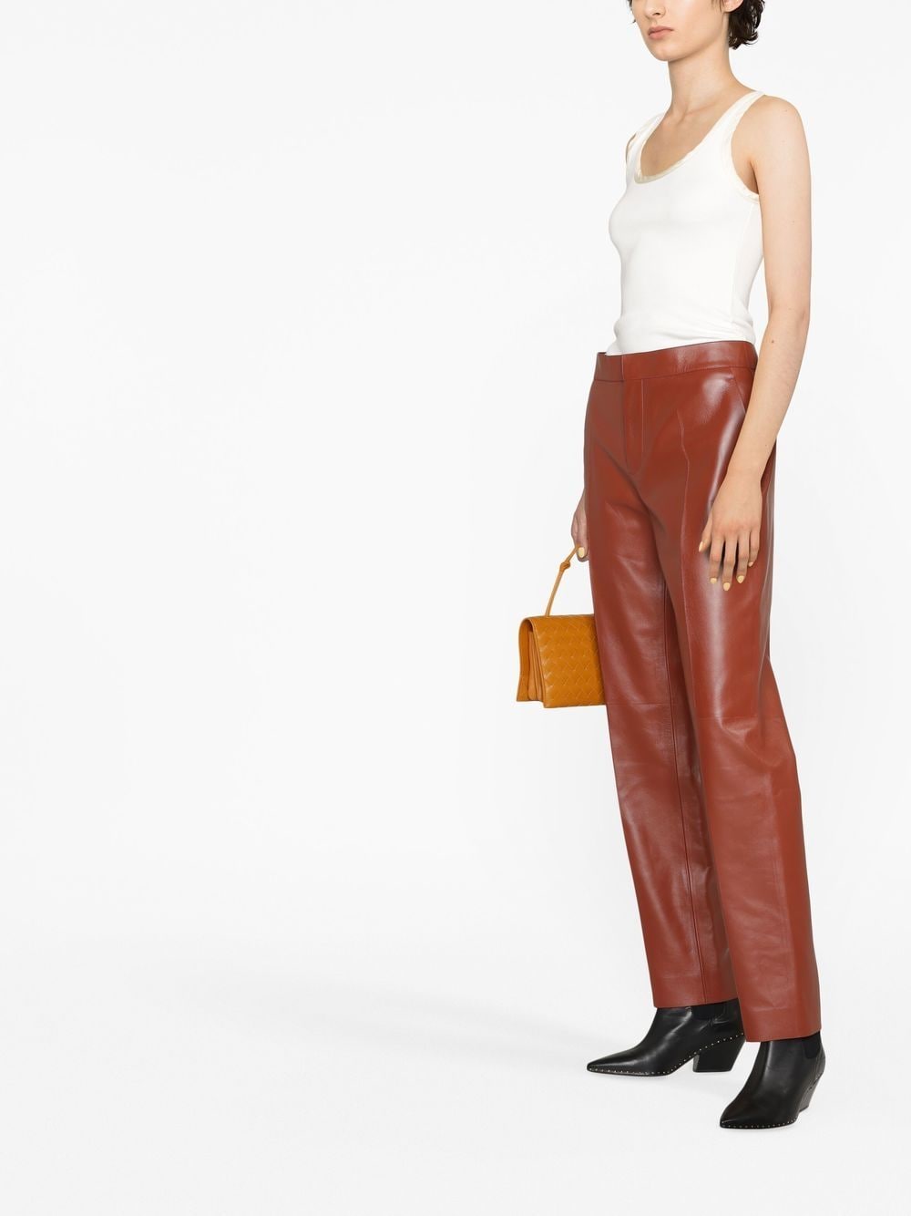 Chloé CHLOÉ- Leather Trousers