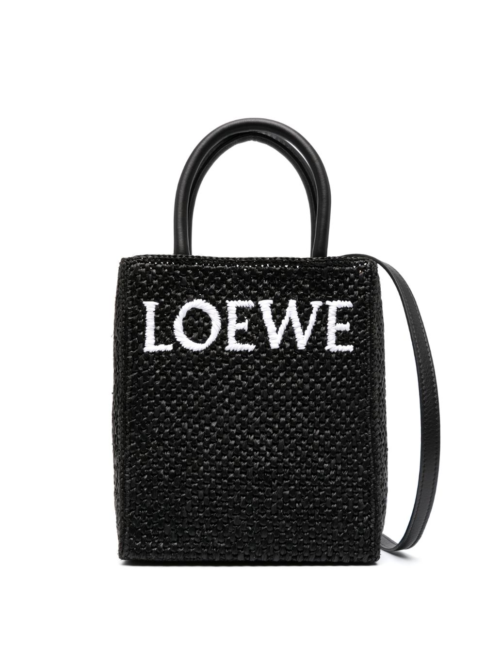 Loewe LOEWE- Standard A5 Raffia Tote Bag