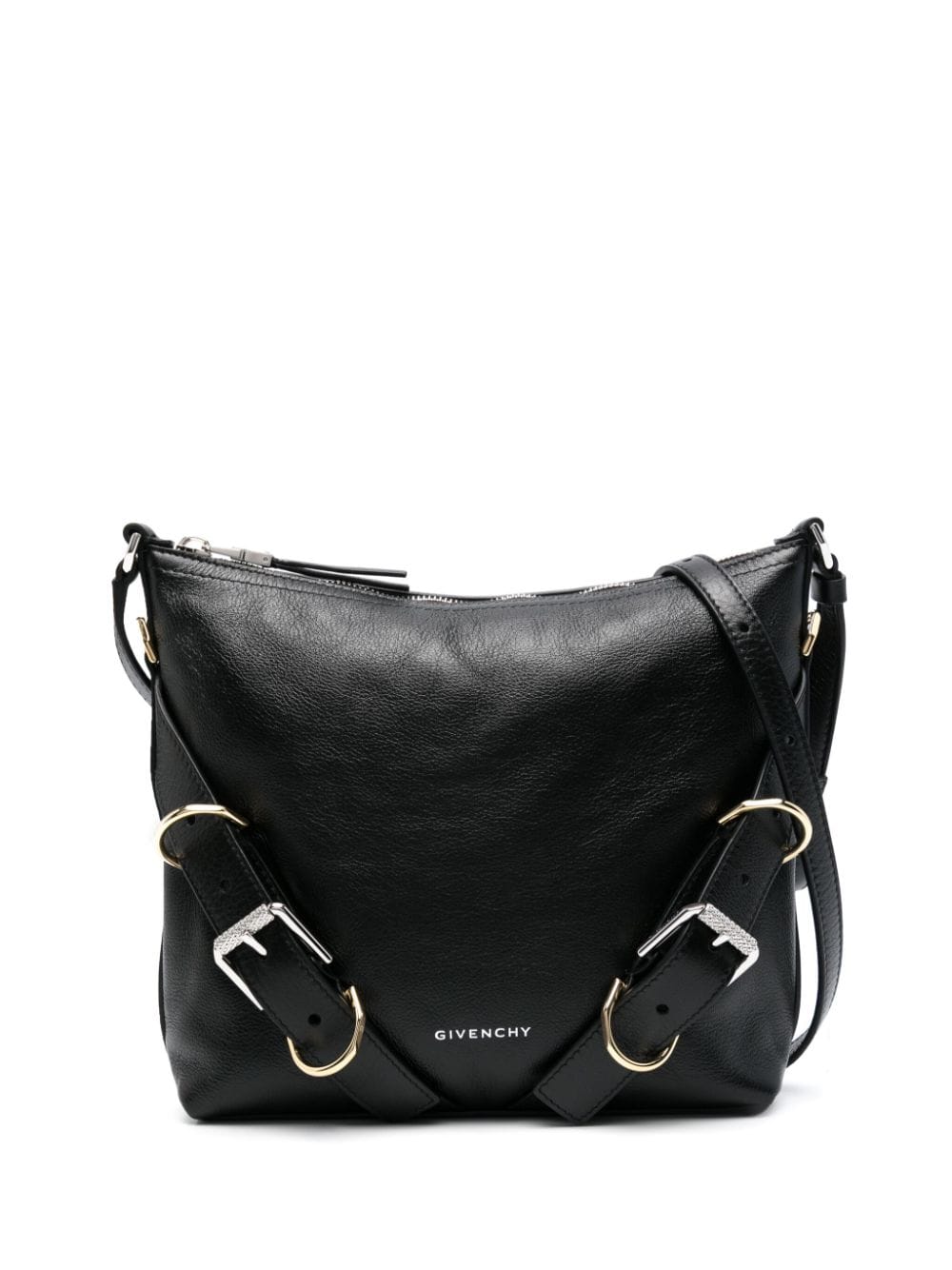 Givenchy GIVENCHY- Voyou Small Leather Shoulder Bag