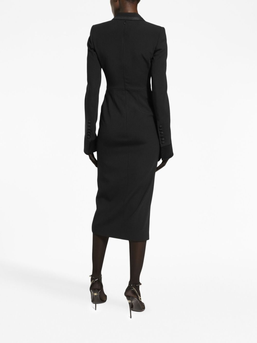 Dolce & Gabbana DOLCE & GABBANA- Wool Midi Dress