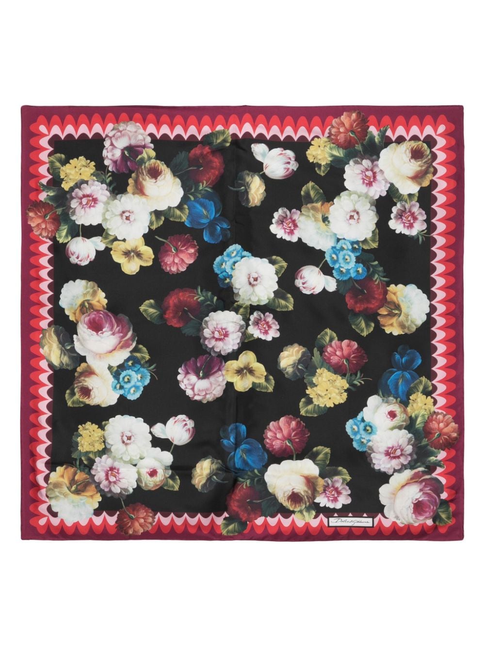 Dolce & Gabbana DOLCE & GABBANA- Printed Silk Foulard