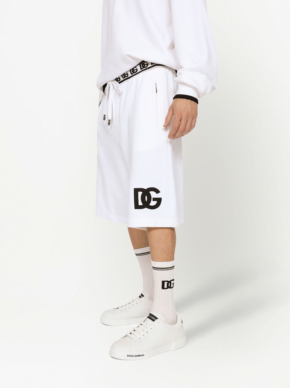 Dolce & Gabbana DOLCE & GABBANA- Bermuda Shorts With Logo