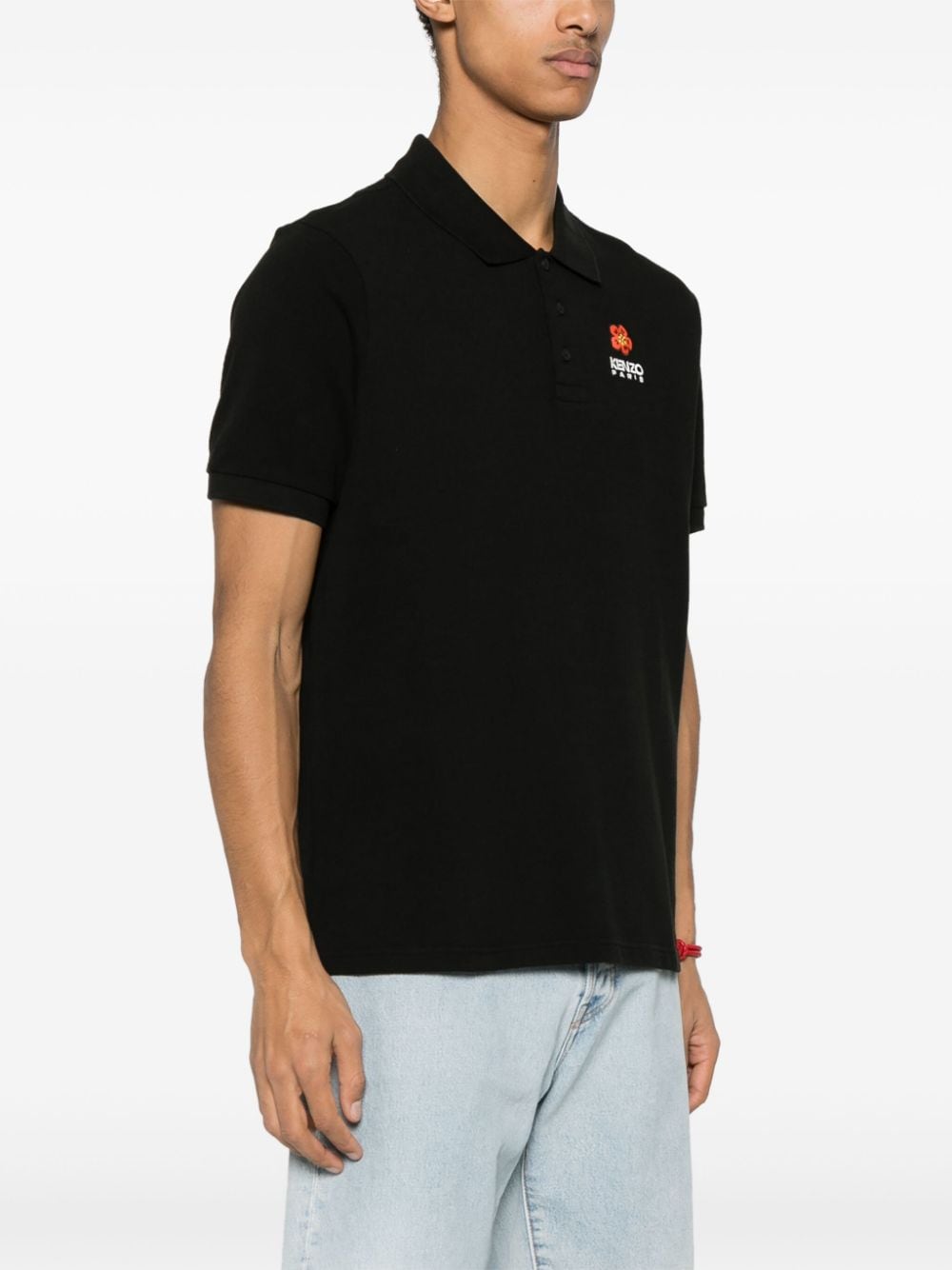 Kenzo KENZO- Boke Flower Cotton Polo Shirt