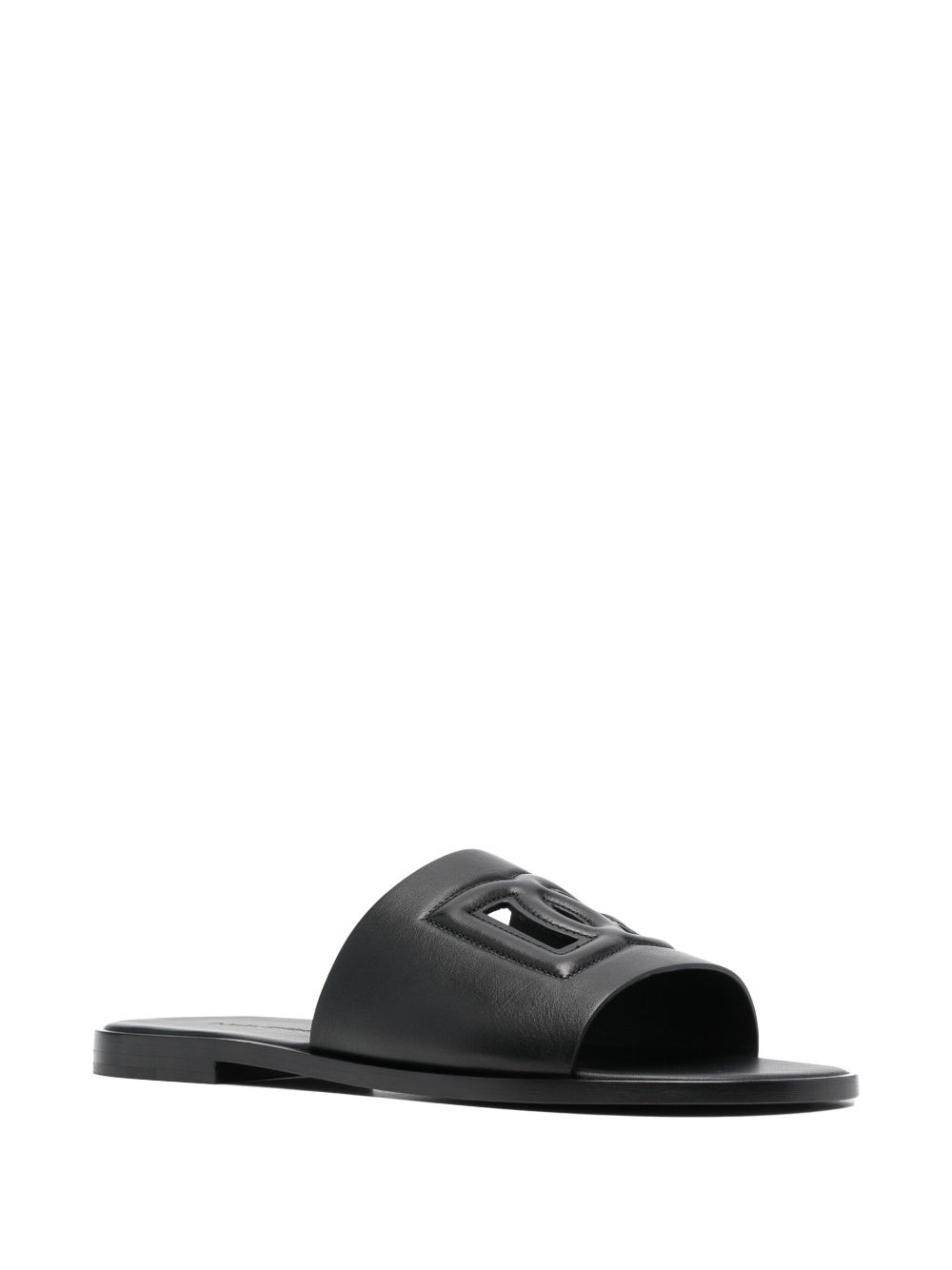 Dolce & Gabbana DOLCE & GABBANA- Dg Leather Sandals