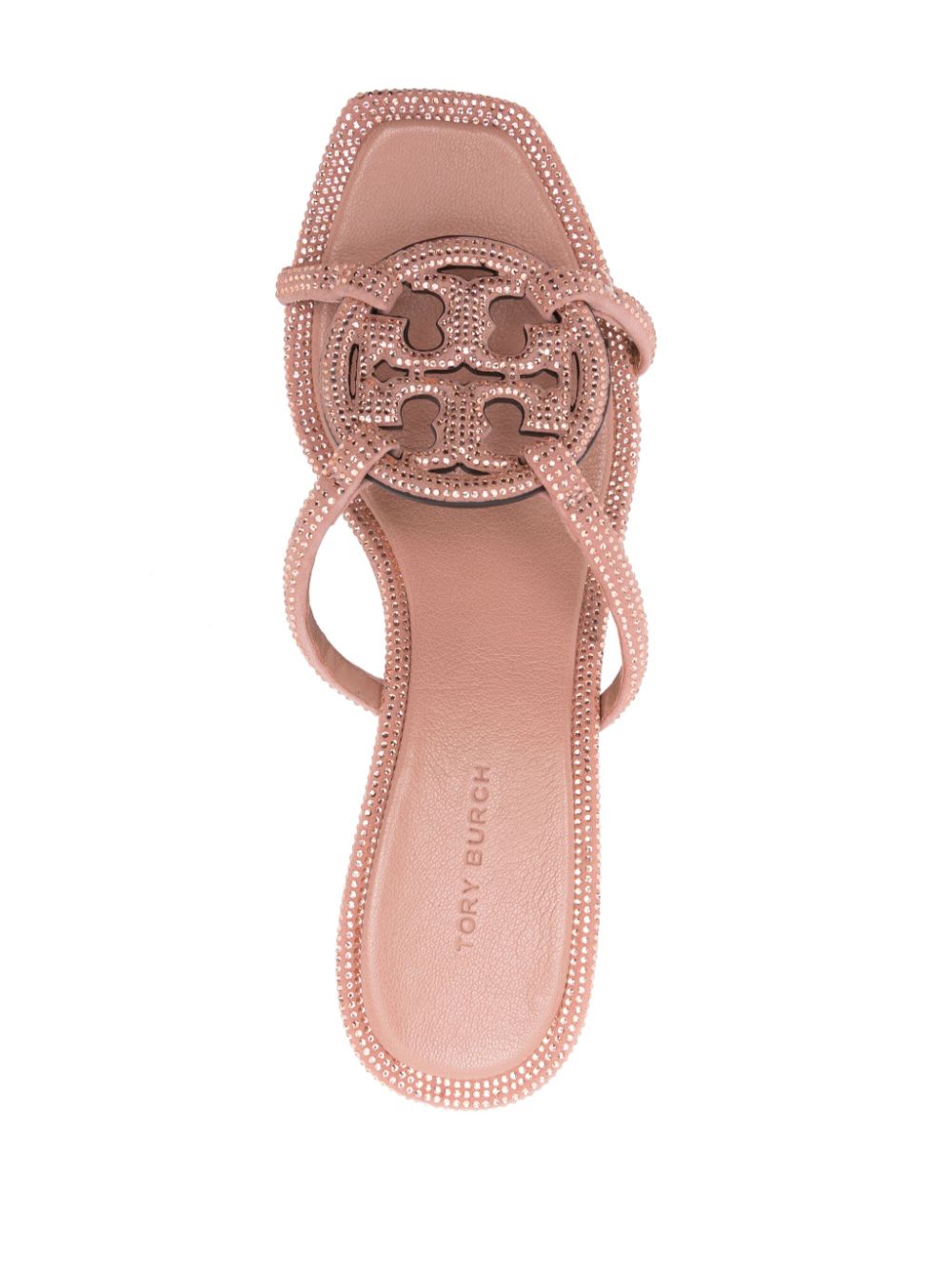 Tory Burch TORY BURCH- Miller Leather Heel Sandals