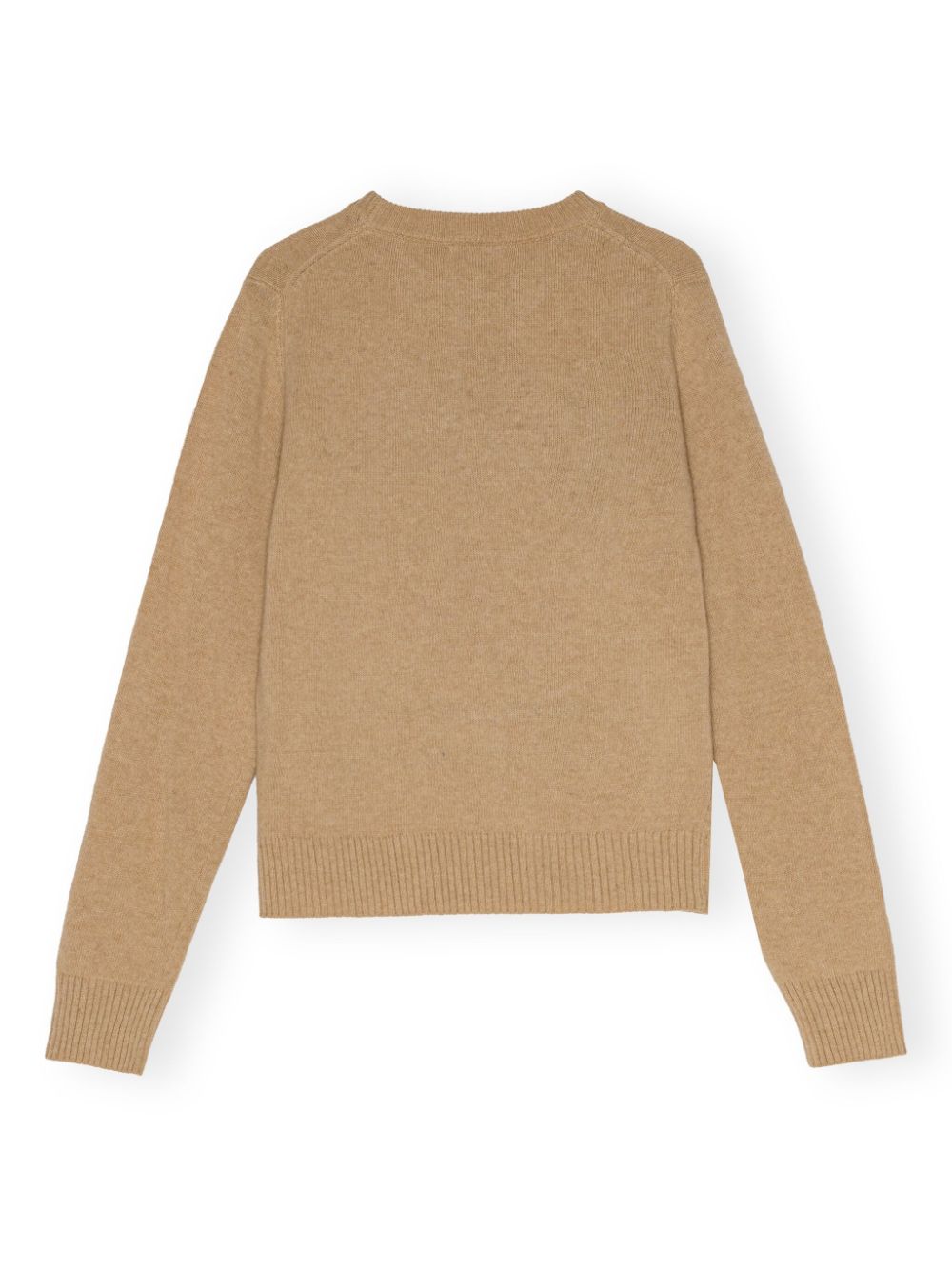 Ganni GANNI- Wool Crewneck Sweater