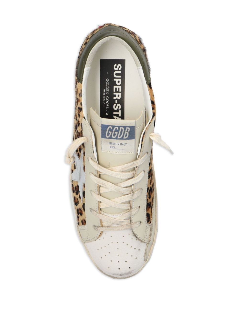 Golden Goose GOLDEN GOOSE- Super Star Leather Sneakers