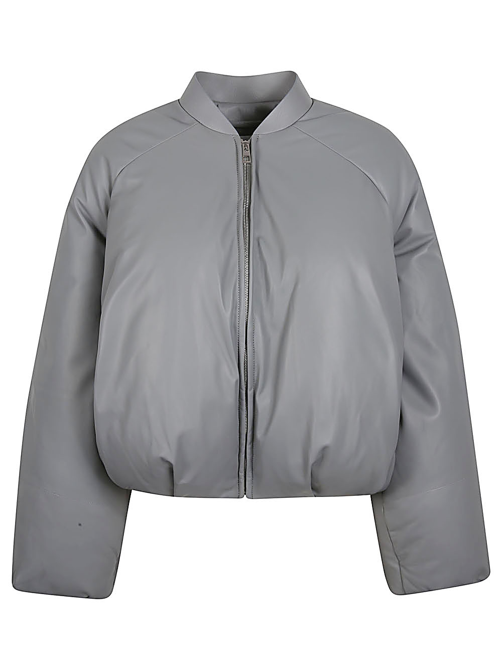 Loewe LOEWE- Leather Padded Bomber Jacket