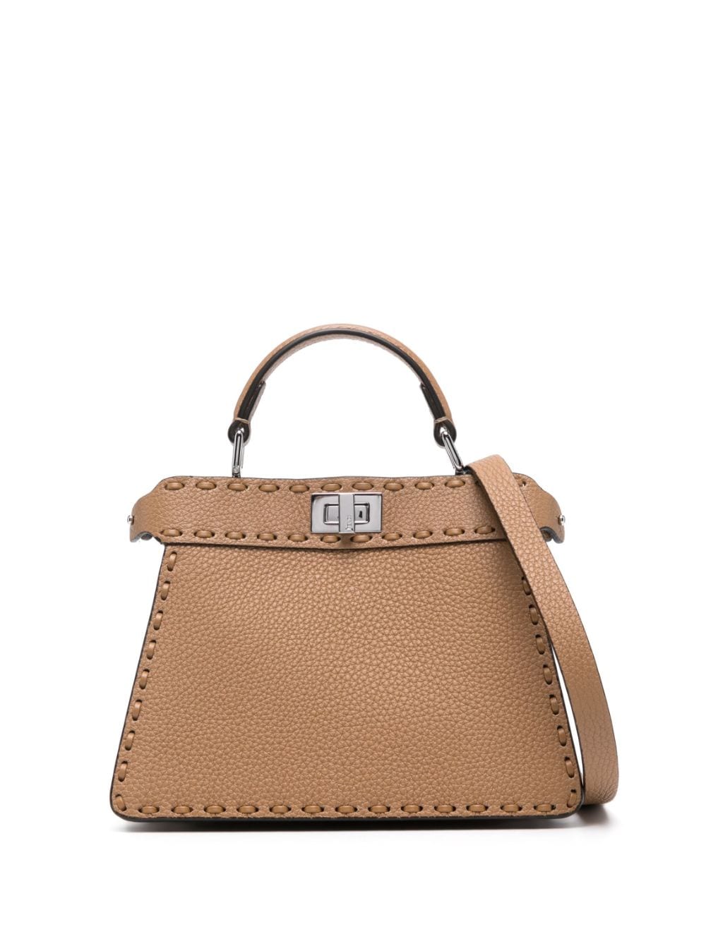 FENDI FENDI- Peekaboo Iseeu Petite Leather Handbag