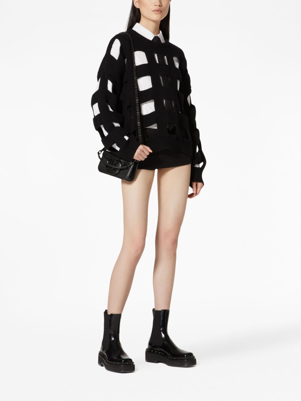 Valentino VALENTINO- Wool Crewneck Jumper