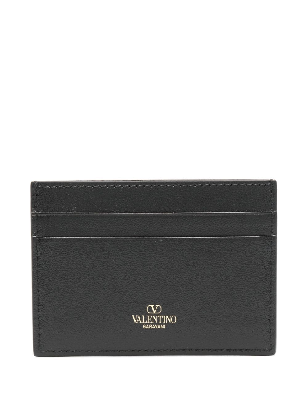 VALENTINO GARAVANI VALENTINO GARAVANI- Vlogo Bold Leather Card Case