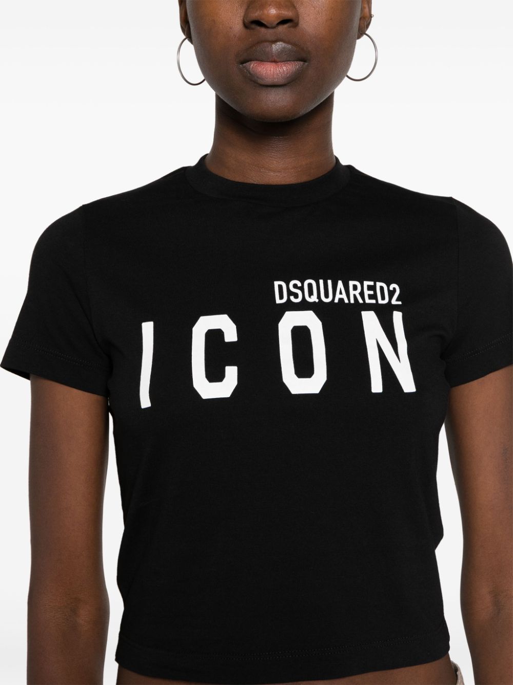 Dsquared2 DSQUARED2- Be Icon Mini Cotton T-shirt