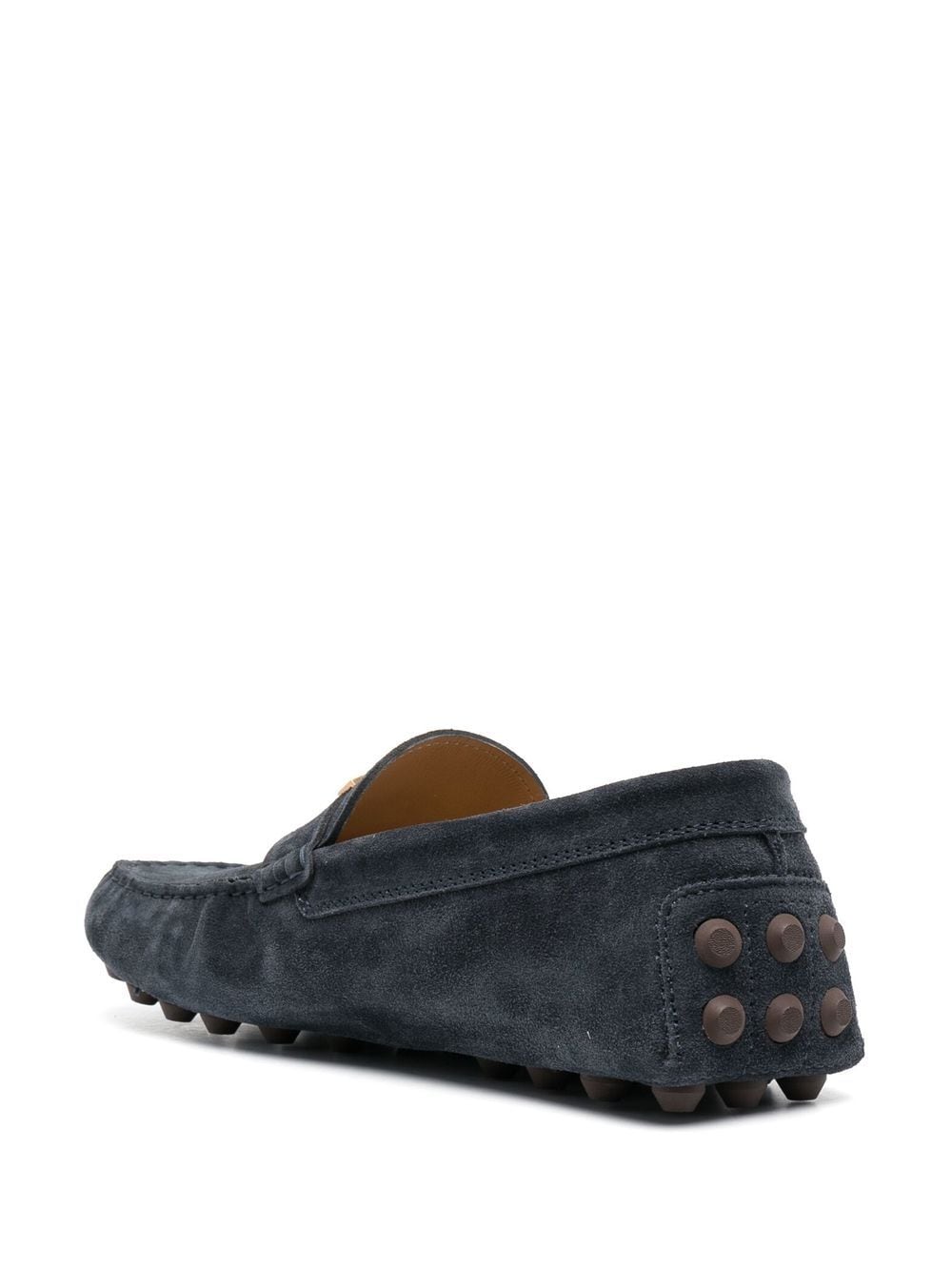 Tod's TOD'S- Gommino Bubble T Timeless Nubuck Driving Shoes