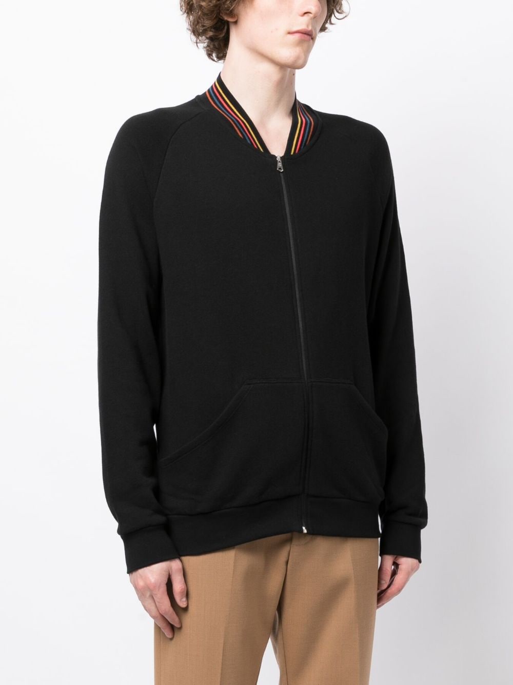 Paul Smith PAUL SMITH- Cotton Zipped Sweatshirt