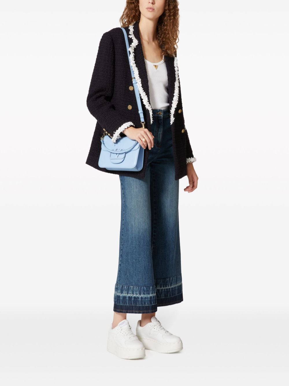 Valentino VALENTINO- Flare Leg Denim Jeans