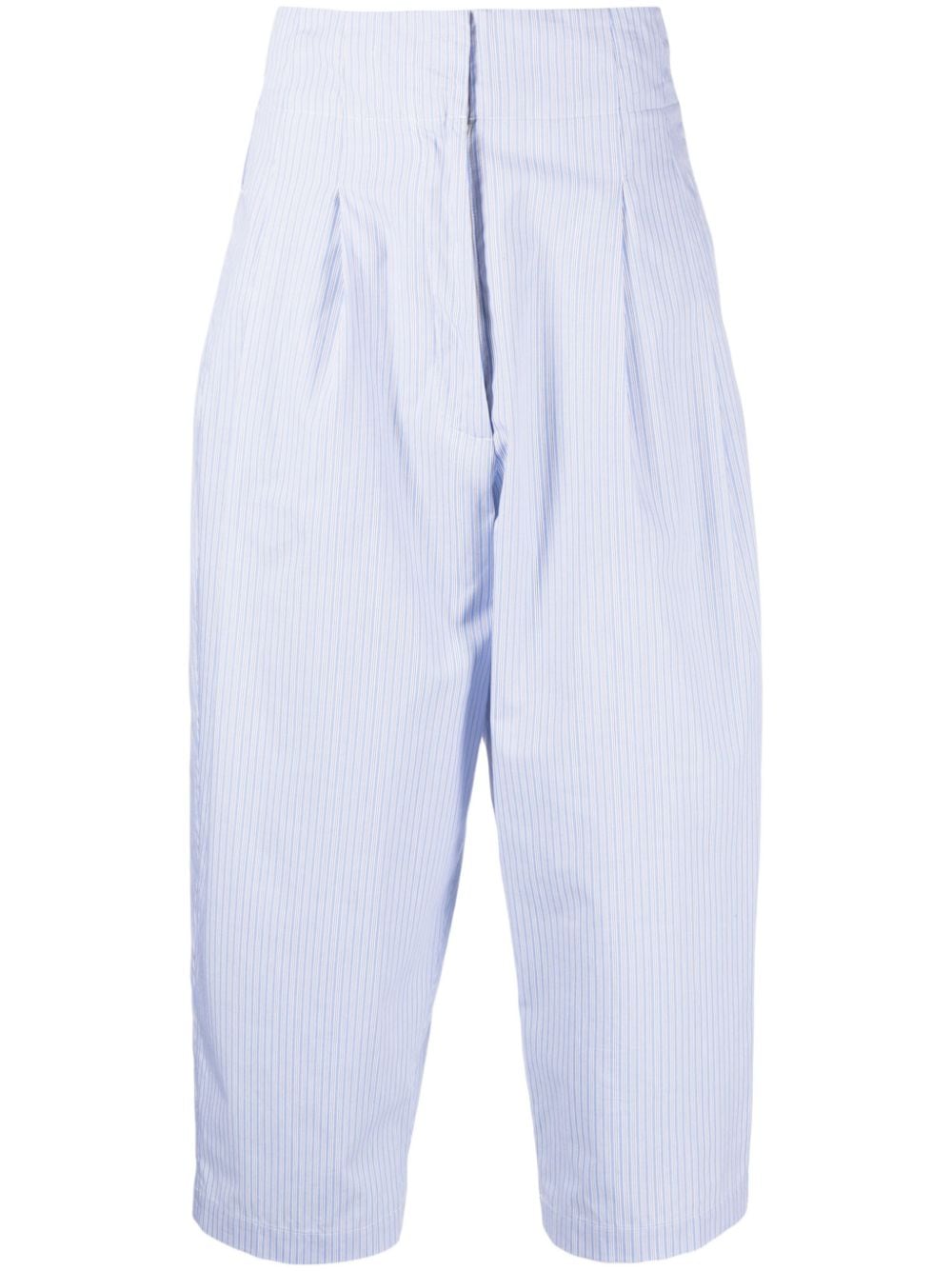 Jejia JEJIA- Wide Leg Cotton Trousers