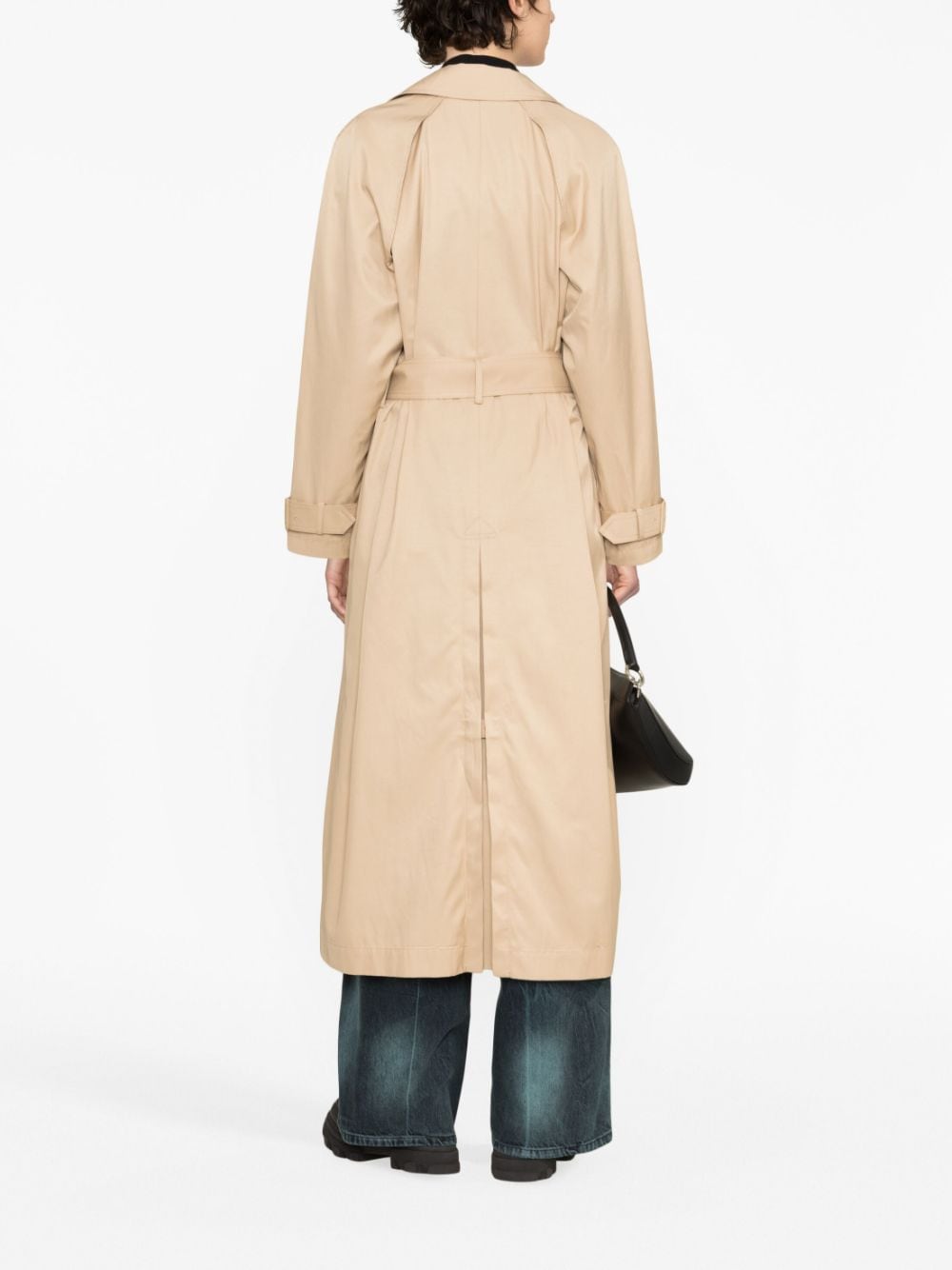 Calvin Klein CALVIN KLEIN- Long Coat With Belt