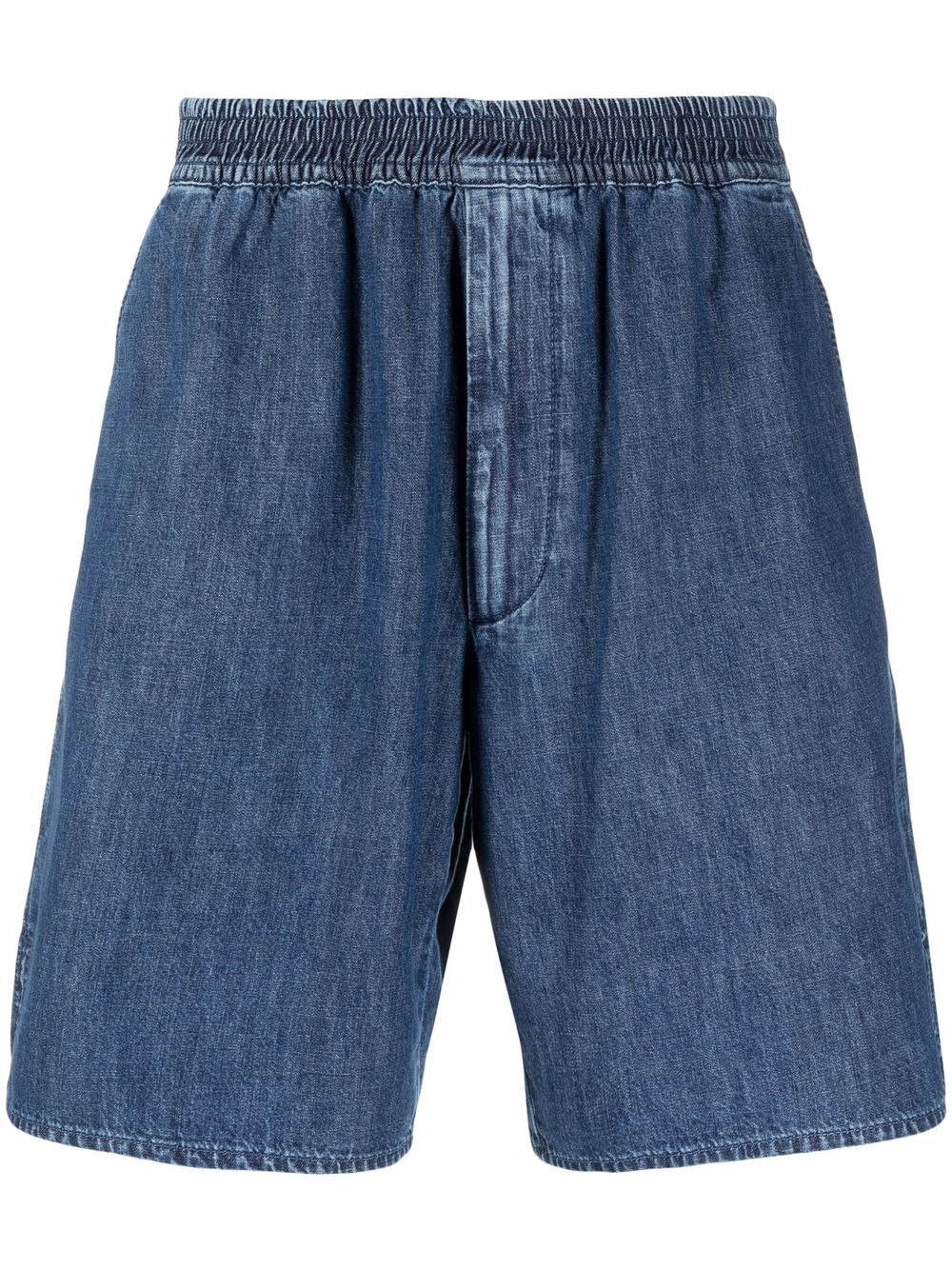 Valentino VALENTINO- Denim Cotton Shorts