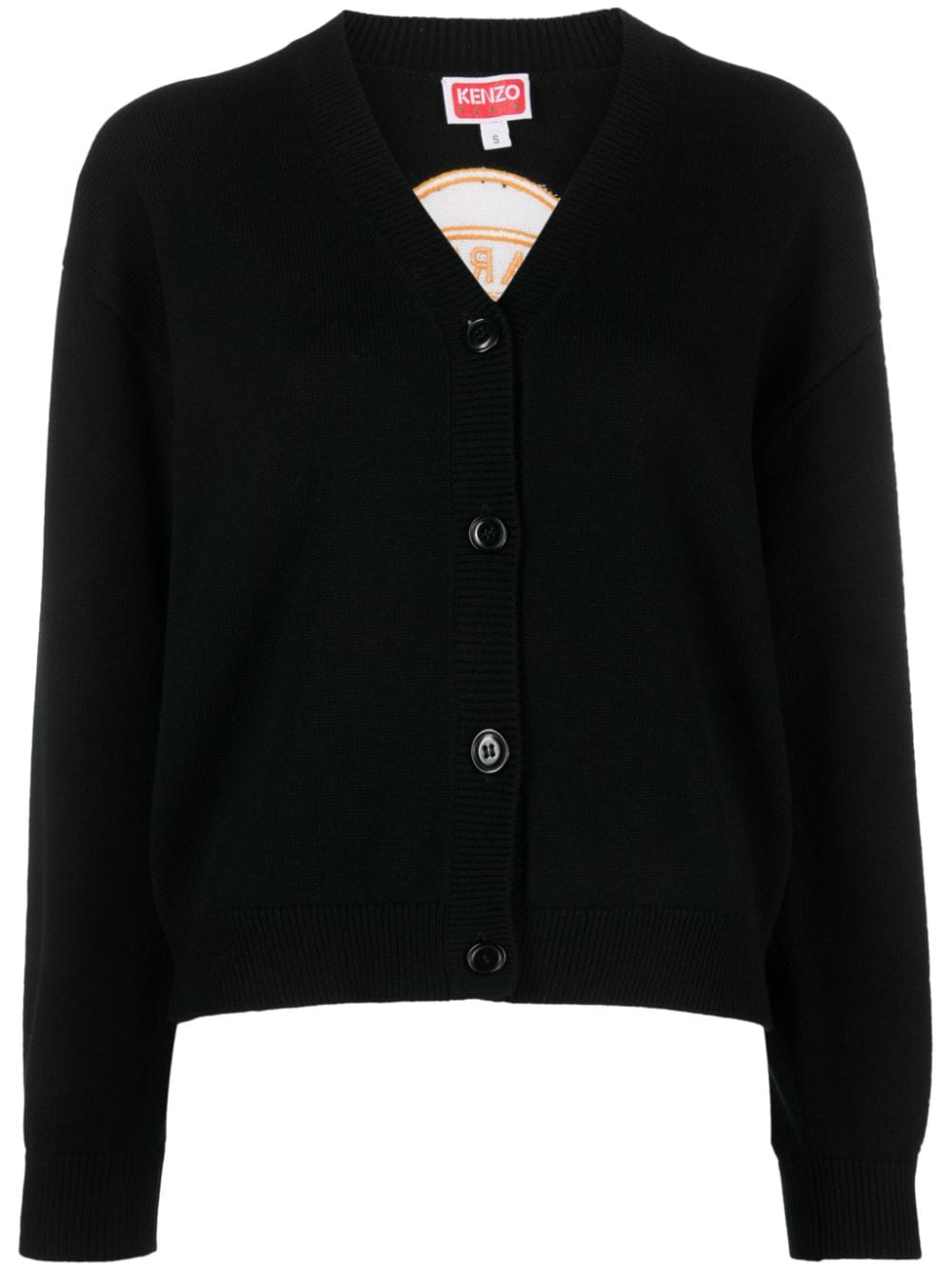 Kenzo KENZO- Tiger Academy Wool Blend Cardigan