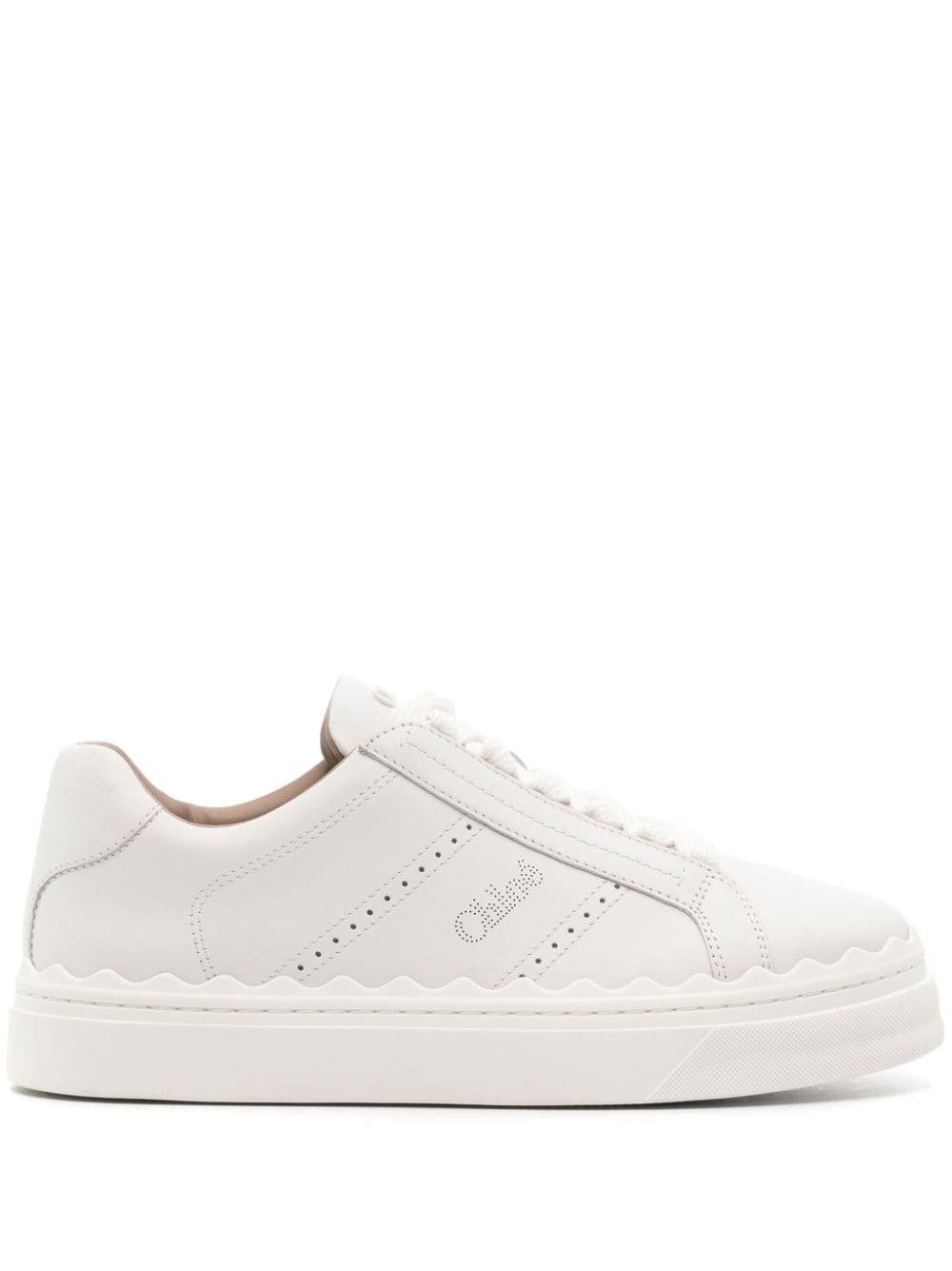 Chloé CHLOÉ- Lauren Leather Sneakers