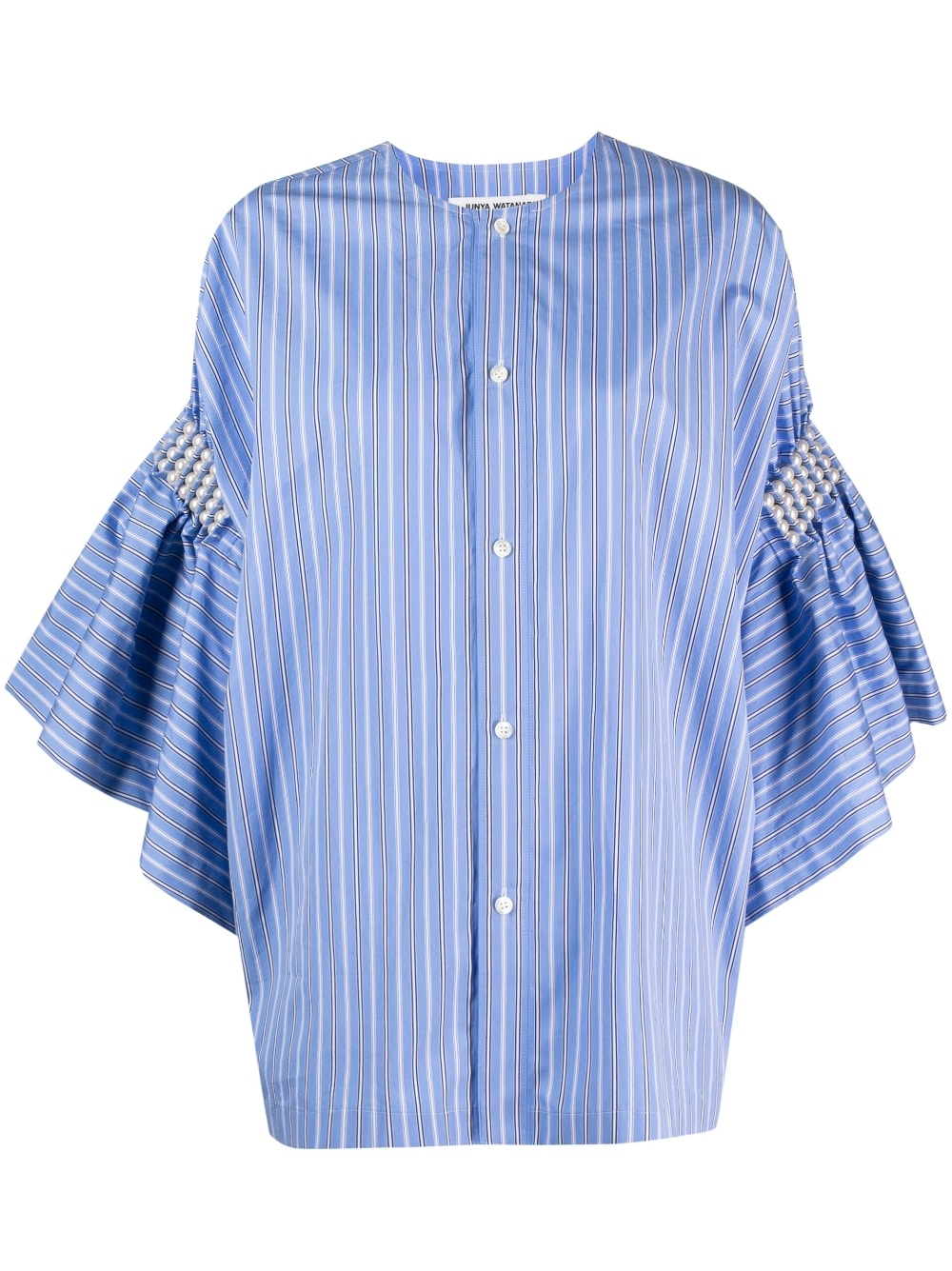 Junya Watanabe JUNYA WATANABE- Stirped Cotton Shirt