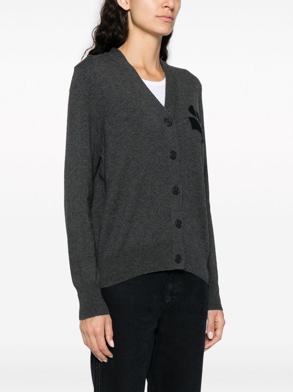 Marant Étoile MARANT ETOILE- Karin Wool And Cotton Blend Cardigan