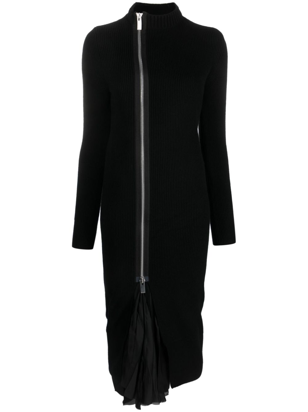 Sacai SACAI- Wool Zipped Dress