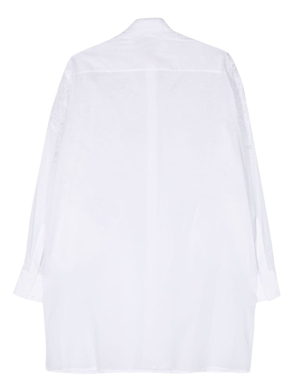 Ermanno Scervino ERMANNO SCERVINO- Oversized Cotton Shirt
