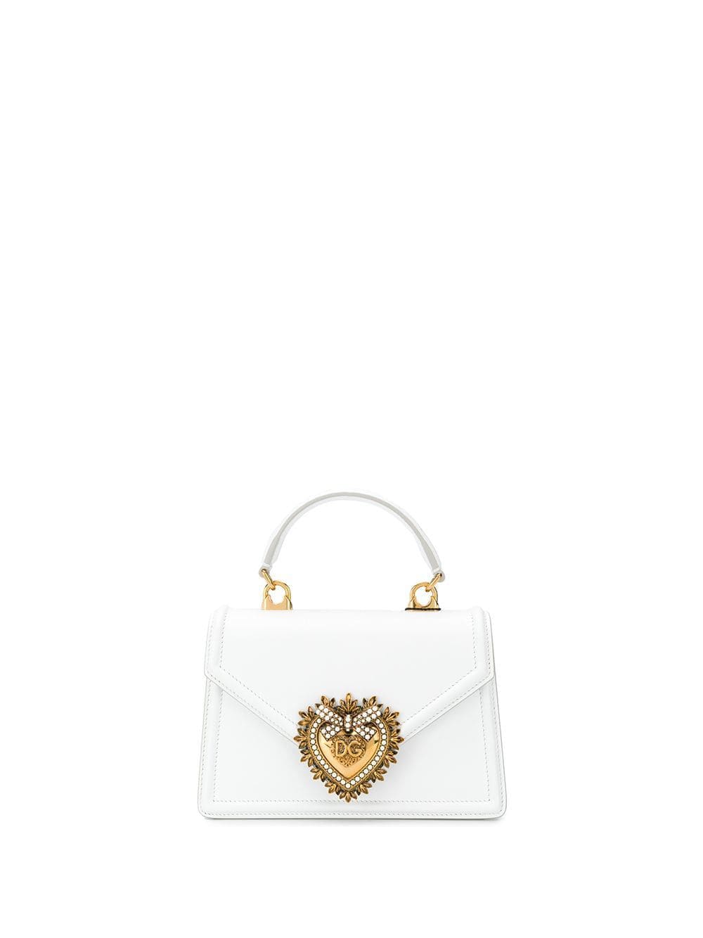 Dolce & Gabbana DOLCE & GABBANA- Small Leather Devotion Handbag