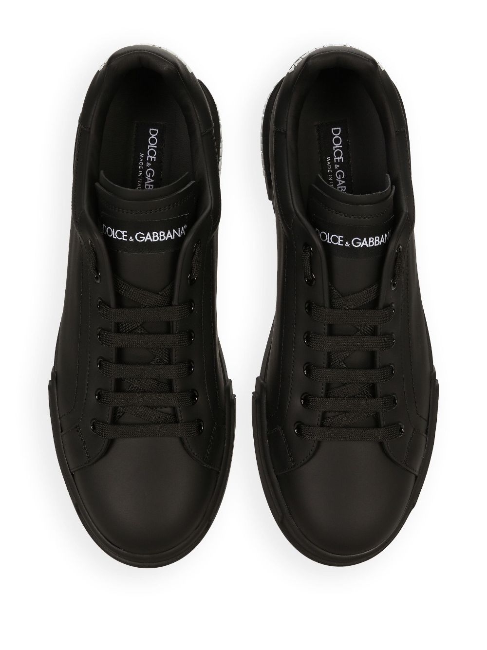 Dolce & Gabbana DOLCE & GABBANA- Leather Sneakers