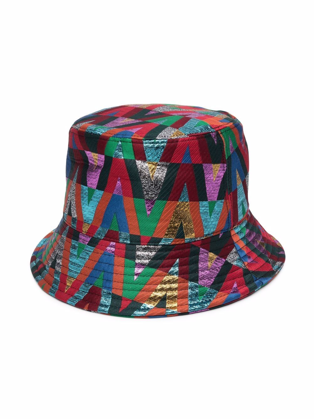 VALENTINO GARAVANI VALENTINO GARAVANI- Optical V Logo Bucket Hat