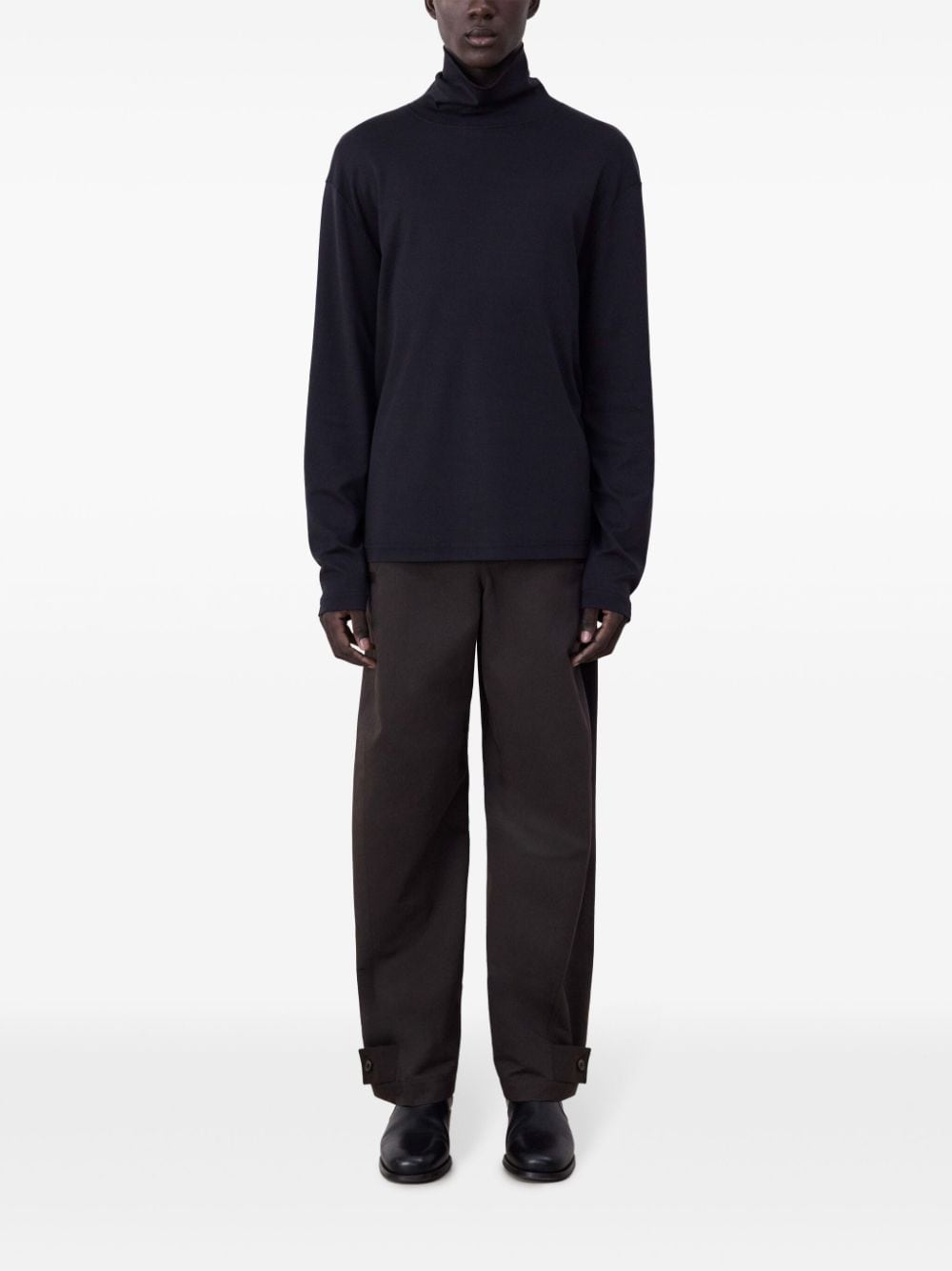 Lemaire LEMAIRE- Cotton Turtle-neck Sweater