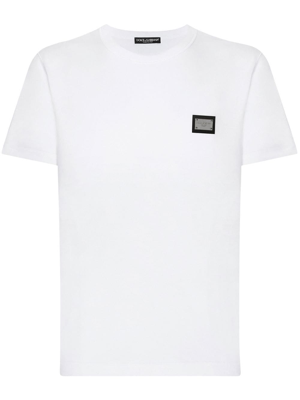 Dolce & Gabbana DOLCE & GABBANA- Logo Cotton T-shirt