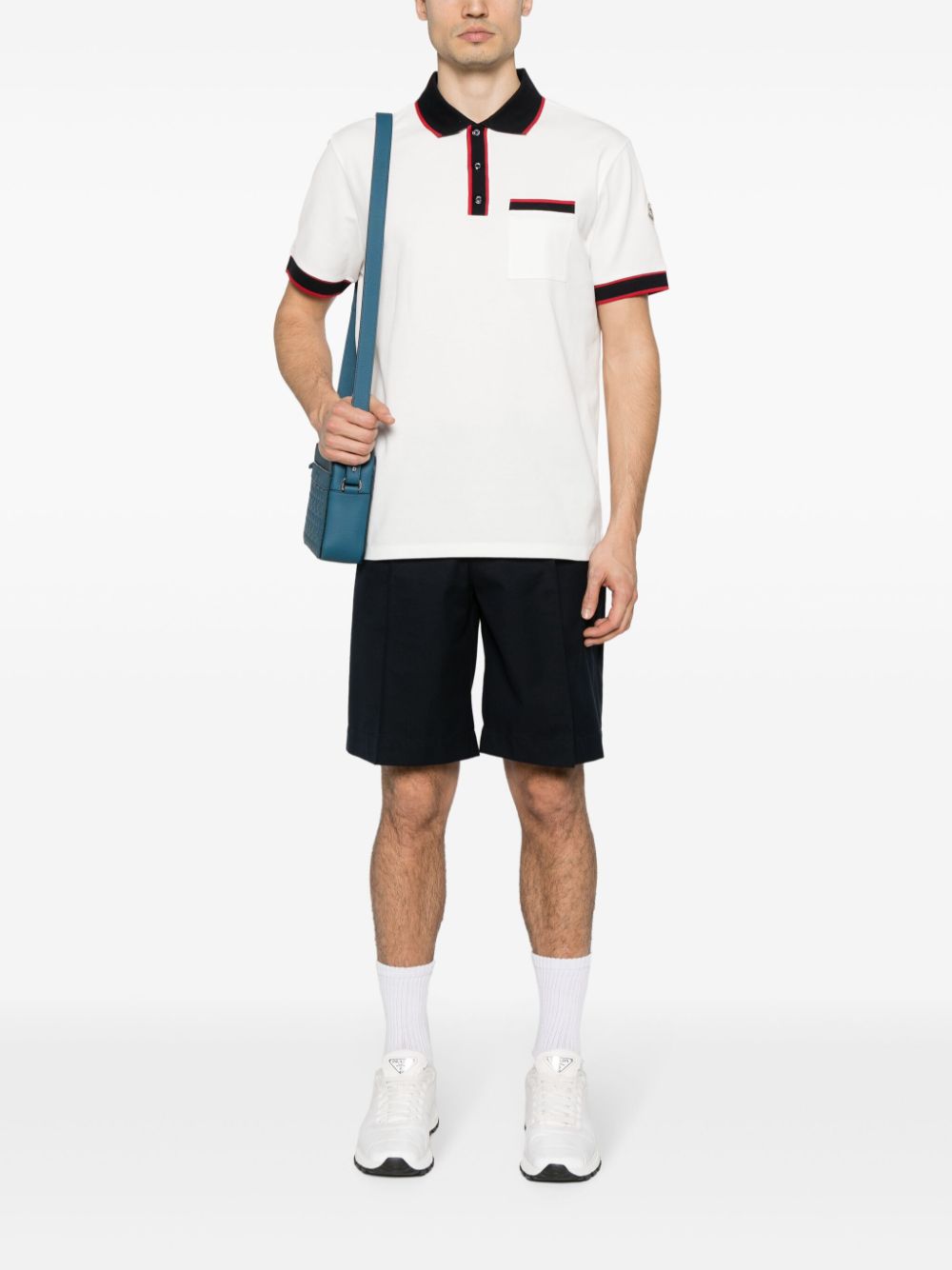 Moncler MONCLER- Polo With Logo