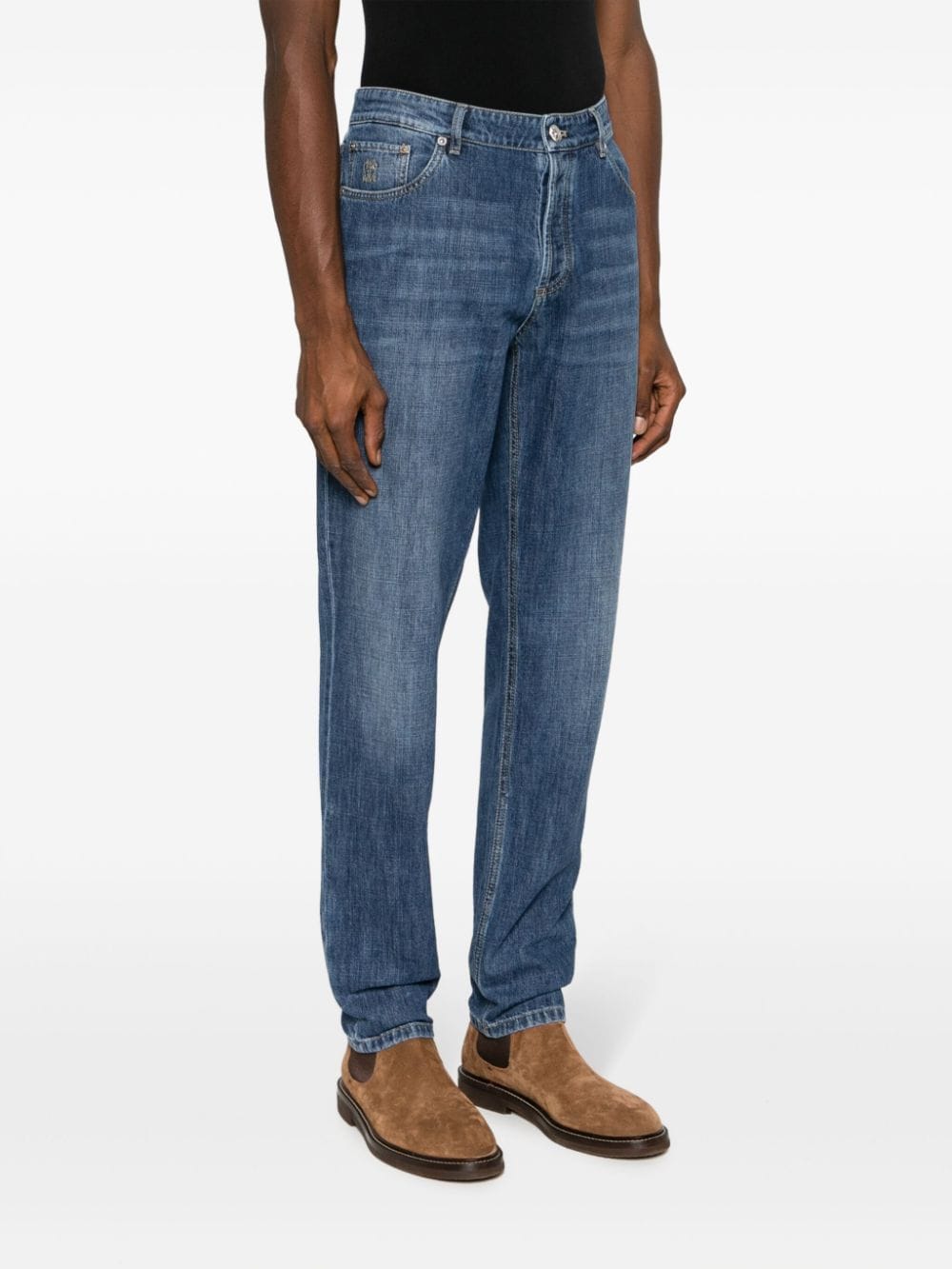 Brunello Cucinelli BRUNELLO CUCINELLI- Traditional Fit Denim Jeans