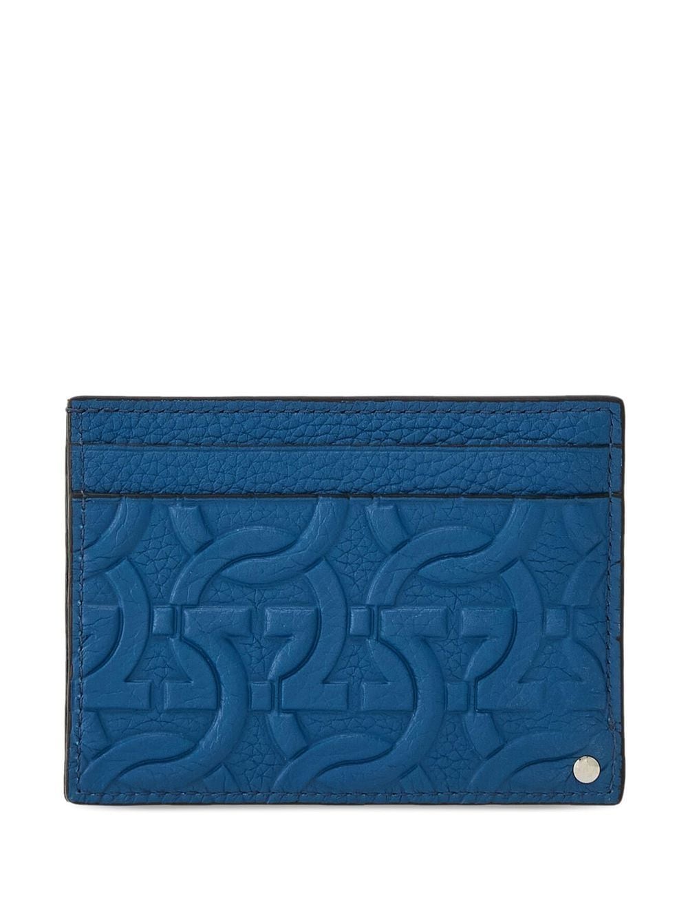 Ferragamo FERRAGAMO- Leather Credit Card Case