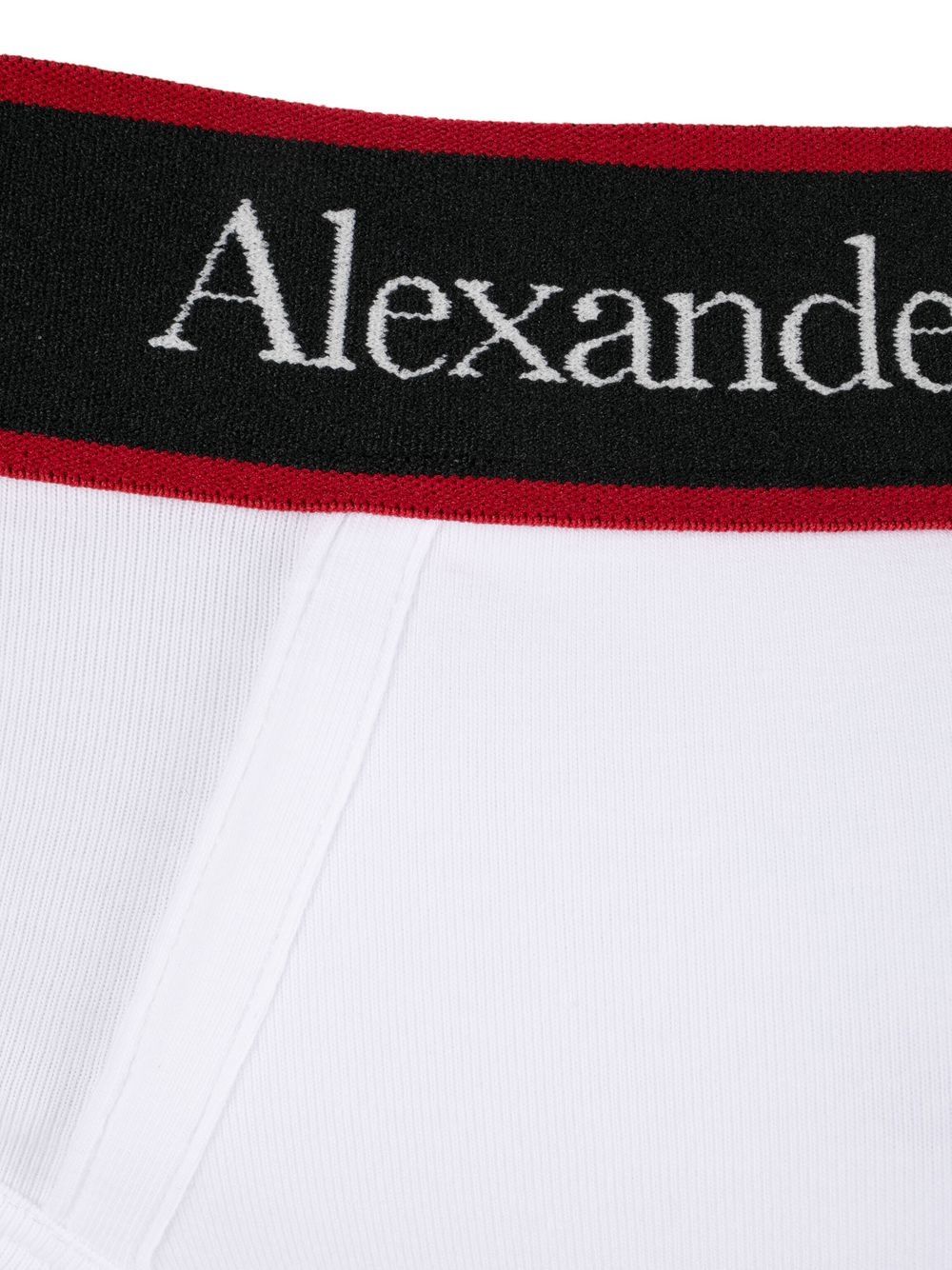 Alexander McQueen ALEXANDER MCQUEEN- Logo Cotton Briefs