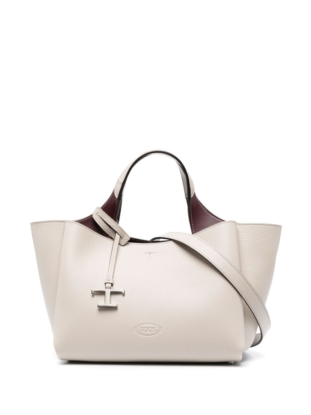 Tod's TOD'S- T Timeless Mini Leather Tote Bag