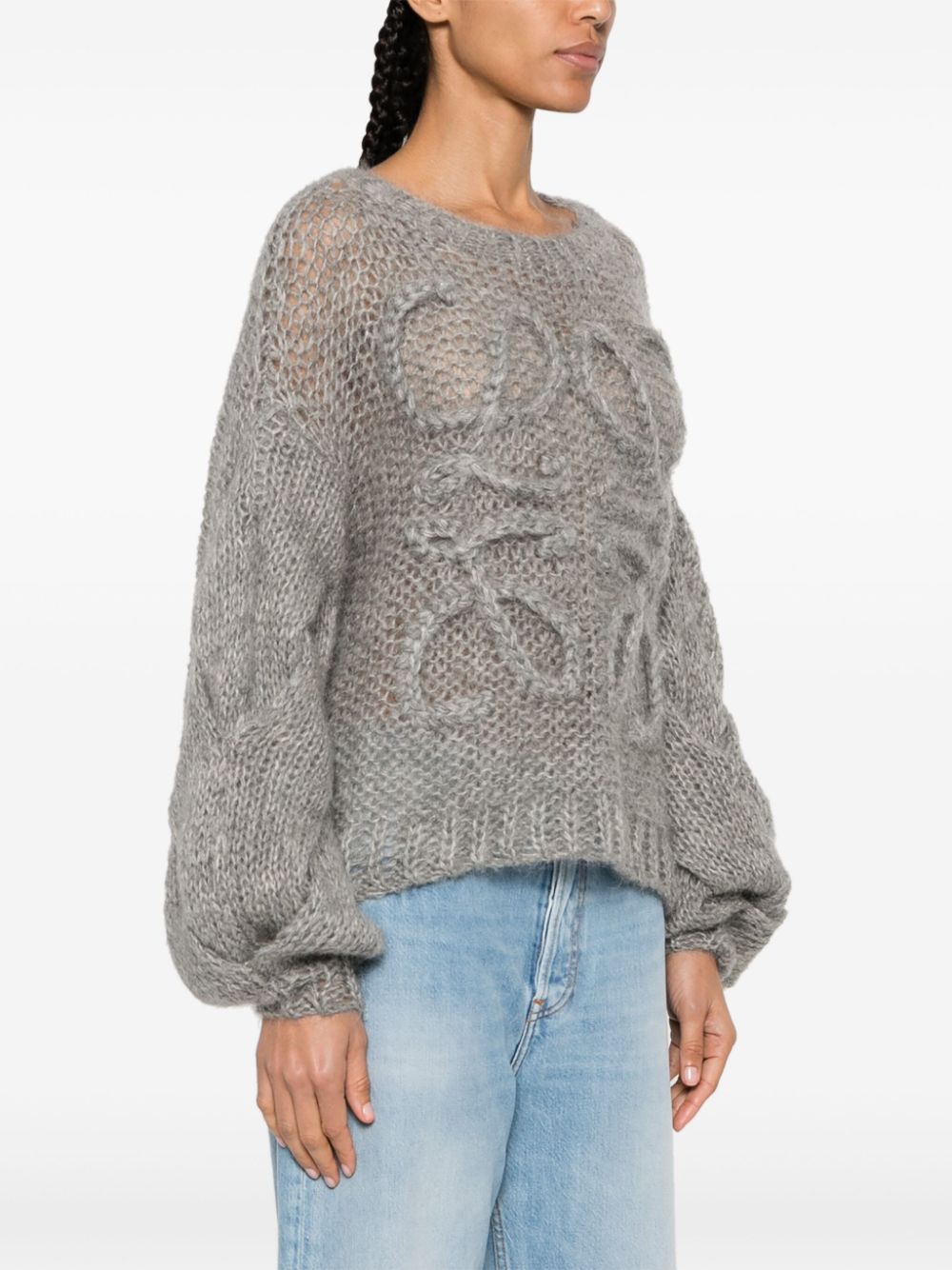 Loewe LOEWE- Anagram Mohair Sweater