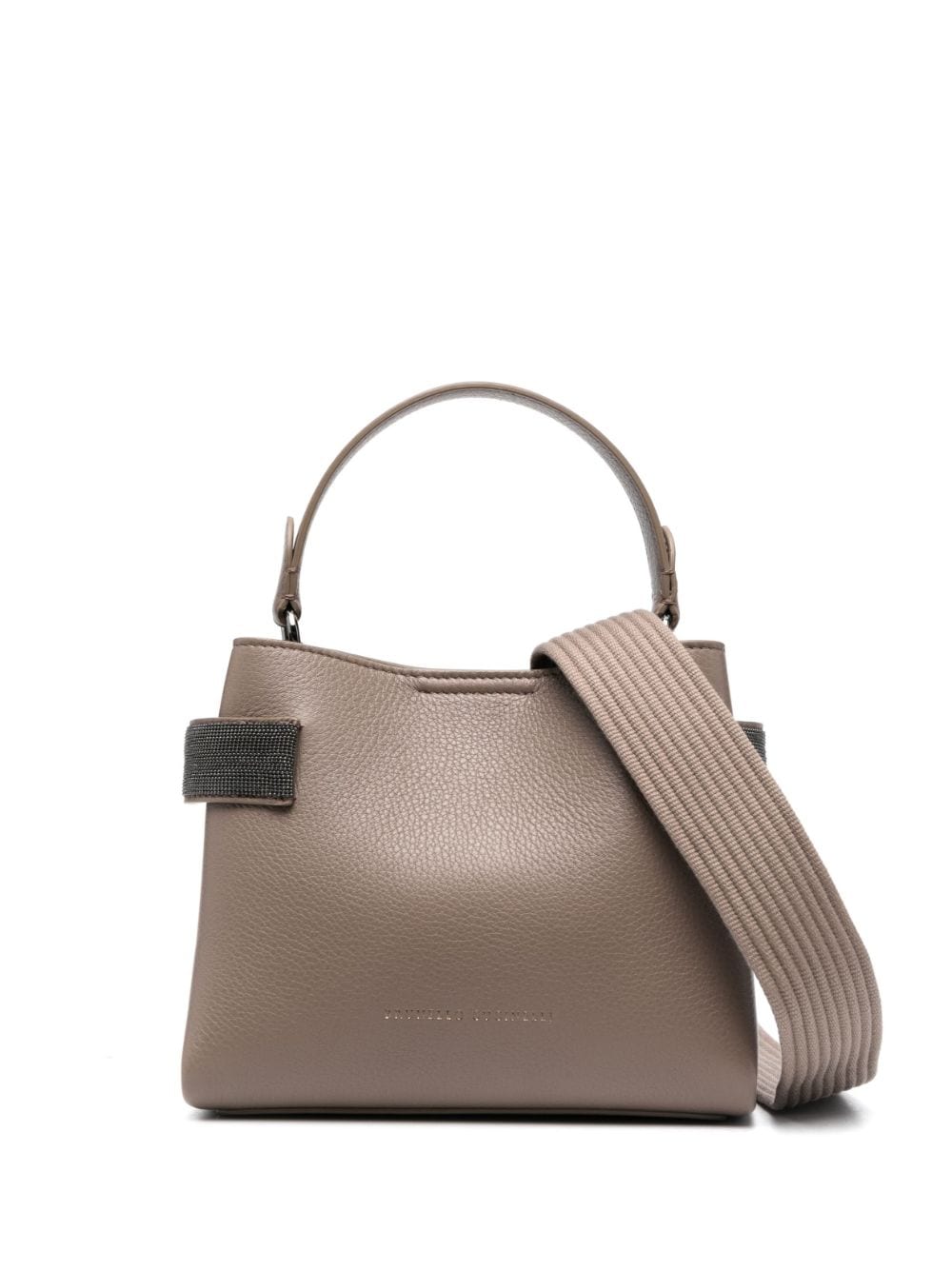 Brunello Cucinelli BRUNELLO CUCINELLI- Leather Crossbody Bag