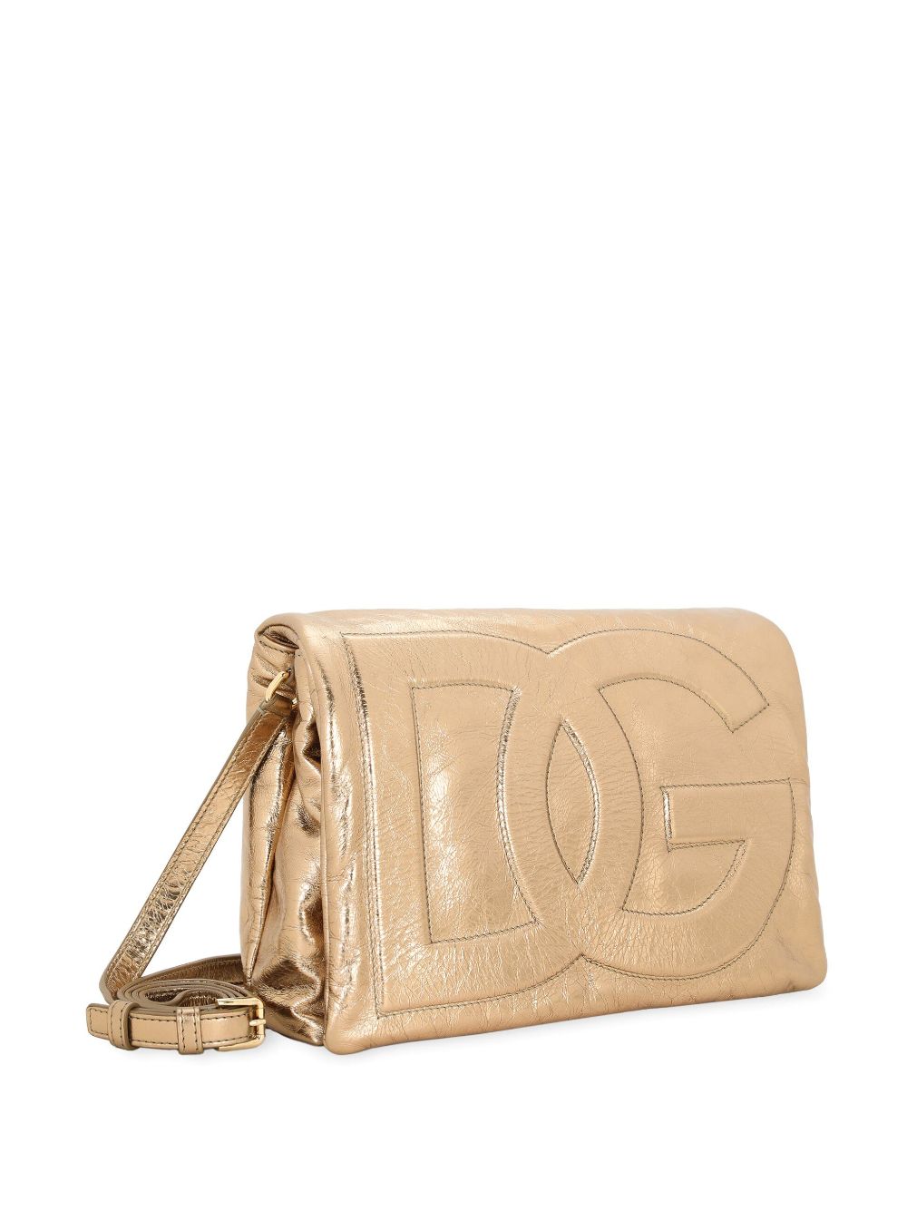 Dolce & Gabbana DOLCE & GABBANA- Dg Logo Leather Crossbody Bag