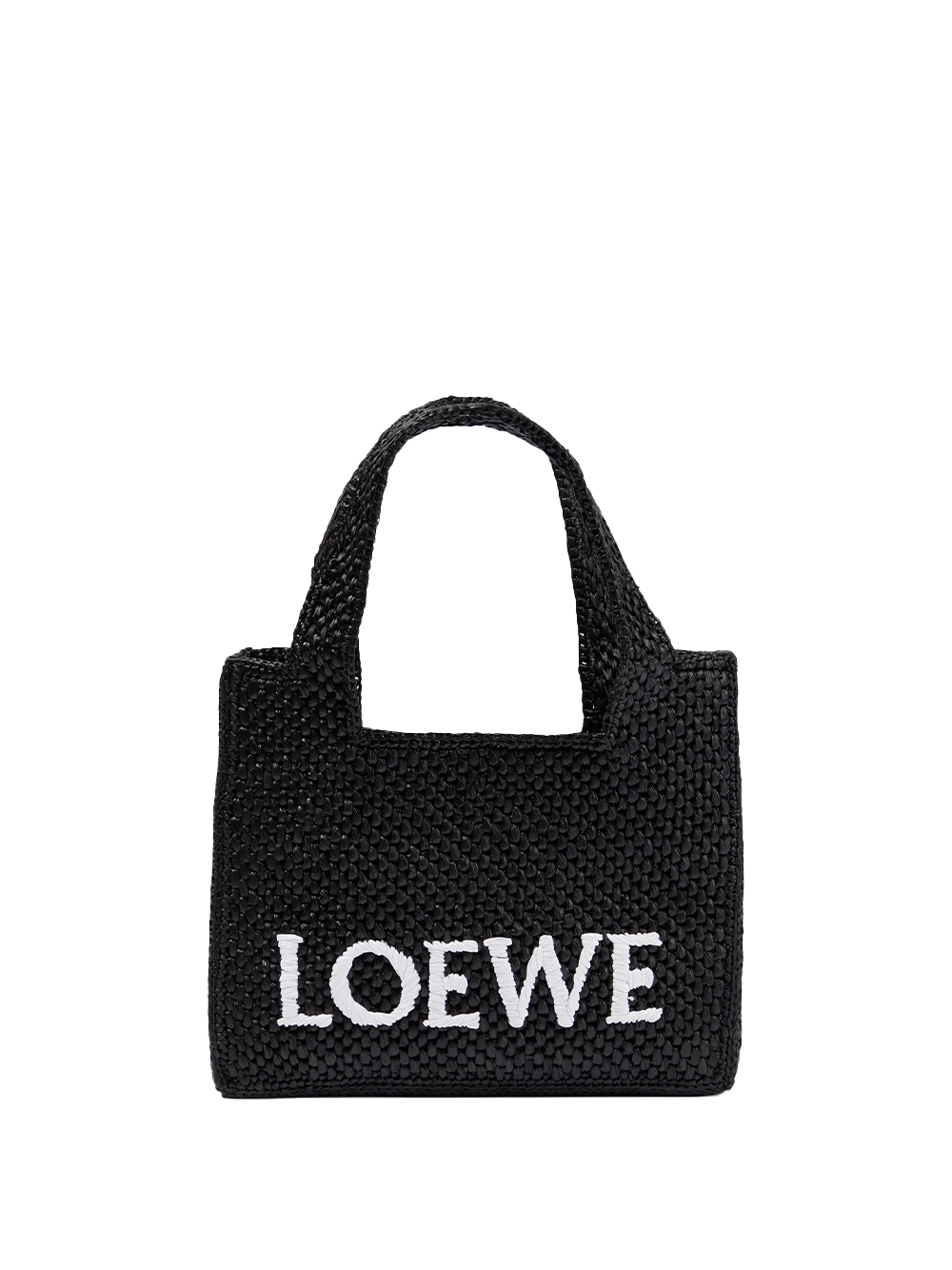 Loewe Paula's Ibiza LOEWE PAULA'S IBIZA- Loewe Font Raffia Mini Tote Bag