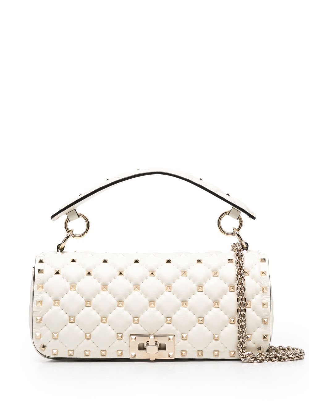 VALENTINO GARAVANI VALENTINO GARAVANI- Rockstud Spike Small Leather Shoulder Bag