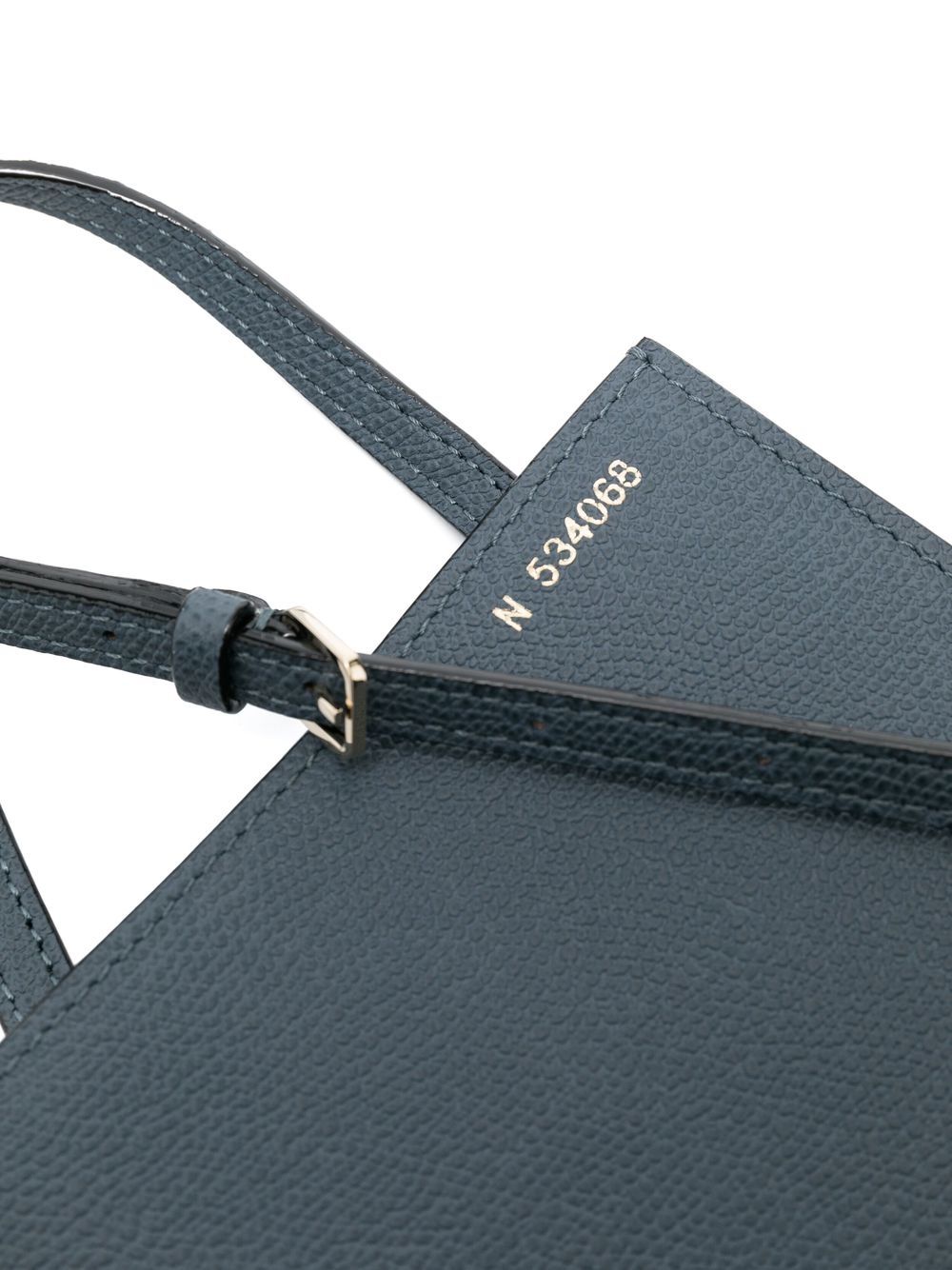 Valextra VALEXTRA- Mini Soft Leather Crossbody Bag