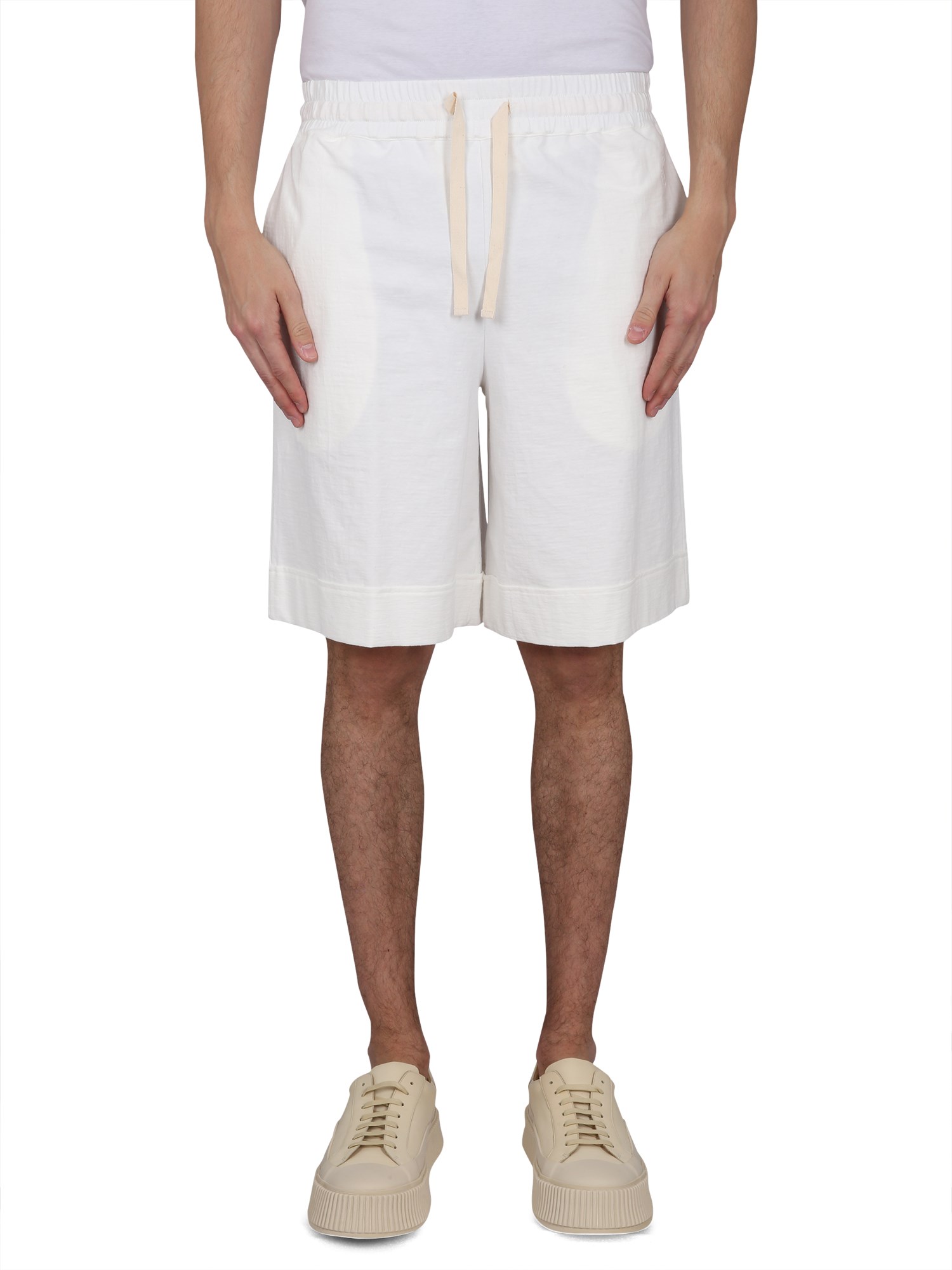 Jil Sander jil sander cotton bermuda shorts