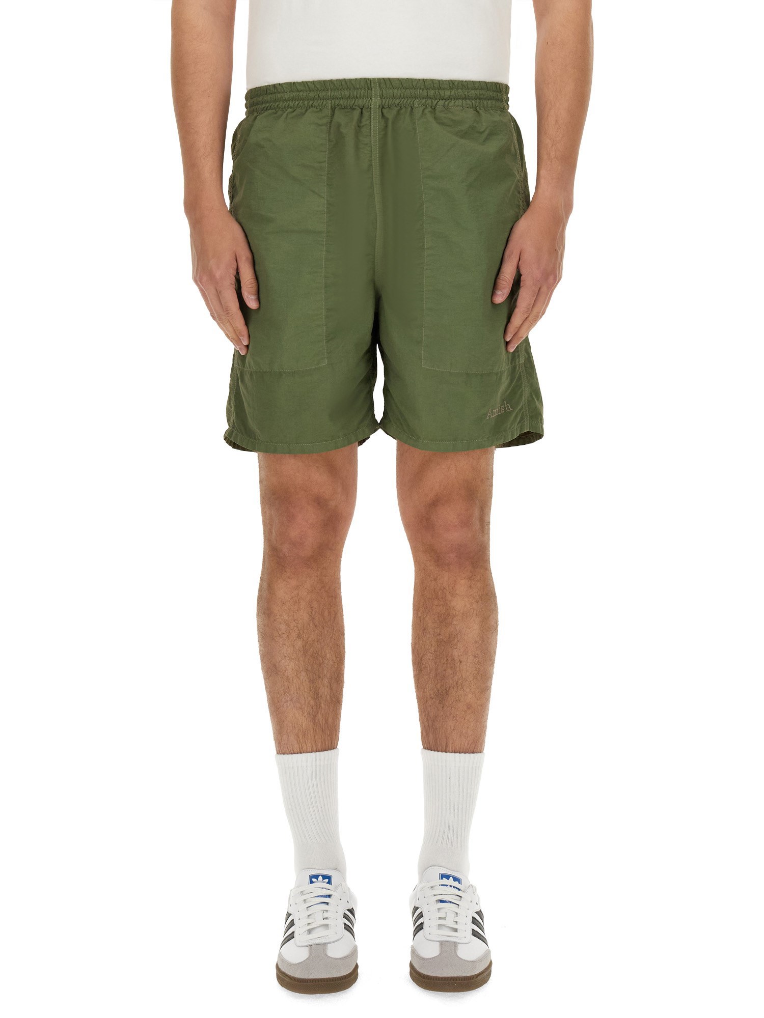 Amish amish nylon bermuda shorts