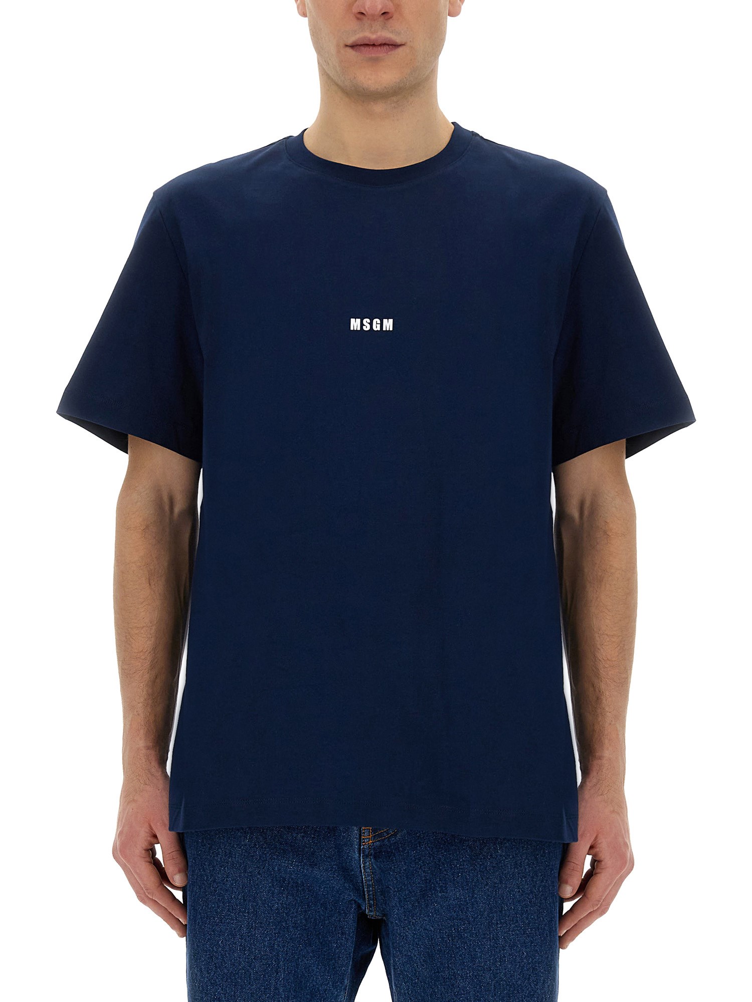 Msgm msgm t-shirt with logo