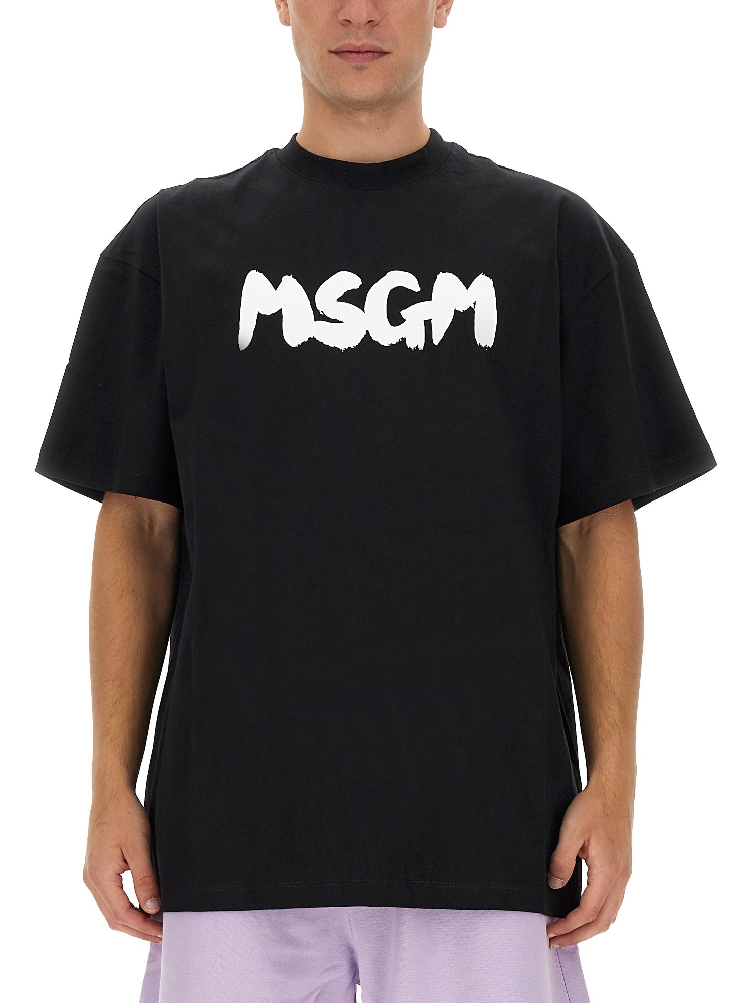 Msgm msgm t-shirt with logo