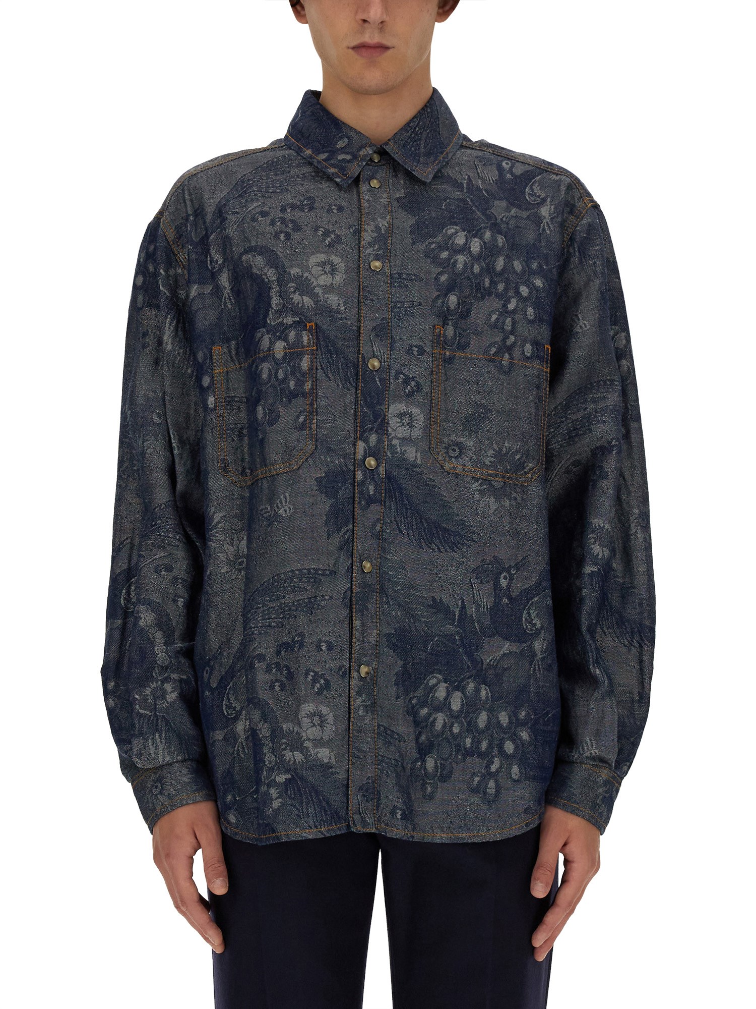 Etro etro paisley pattern shirt