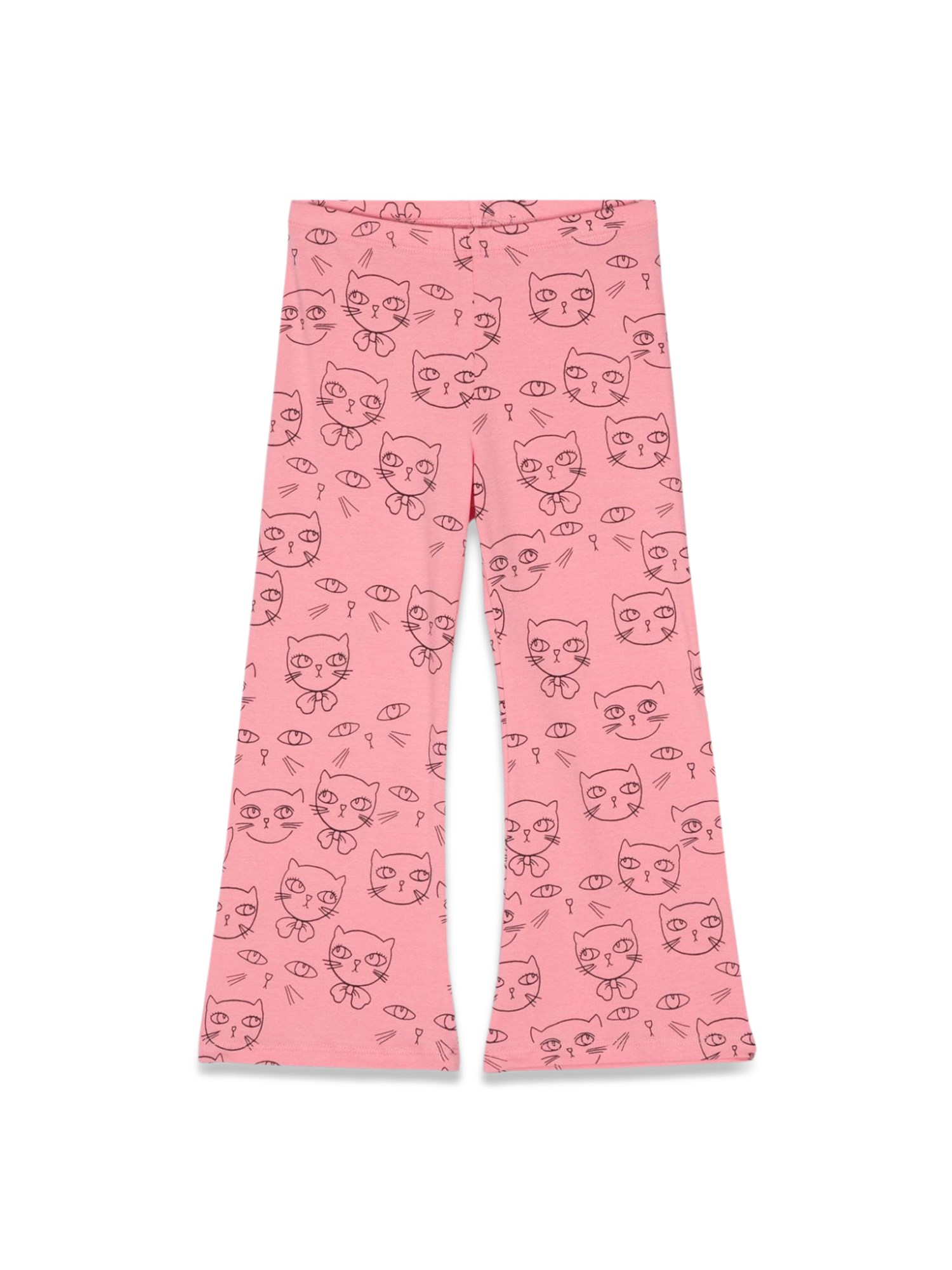 Mini Rodini mini rodini cathlethes aop flared trousers - chapter 2